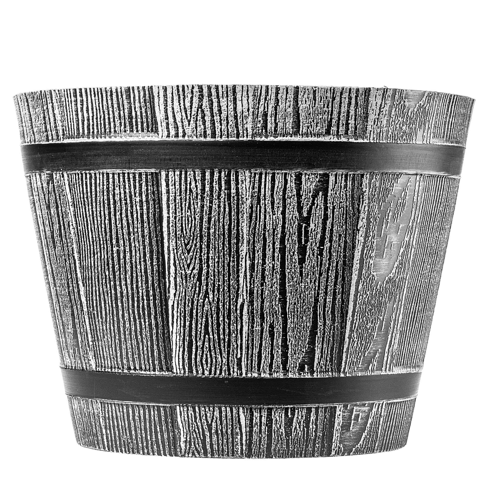 Donica na kwiaty Sori 23 cm, jasny szary