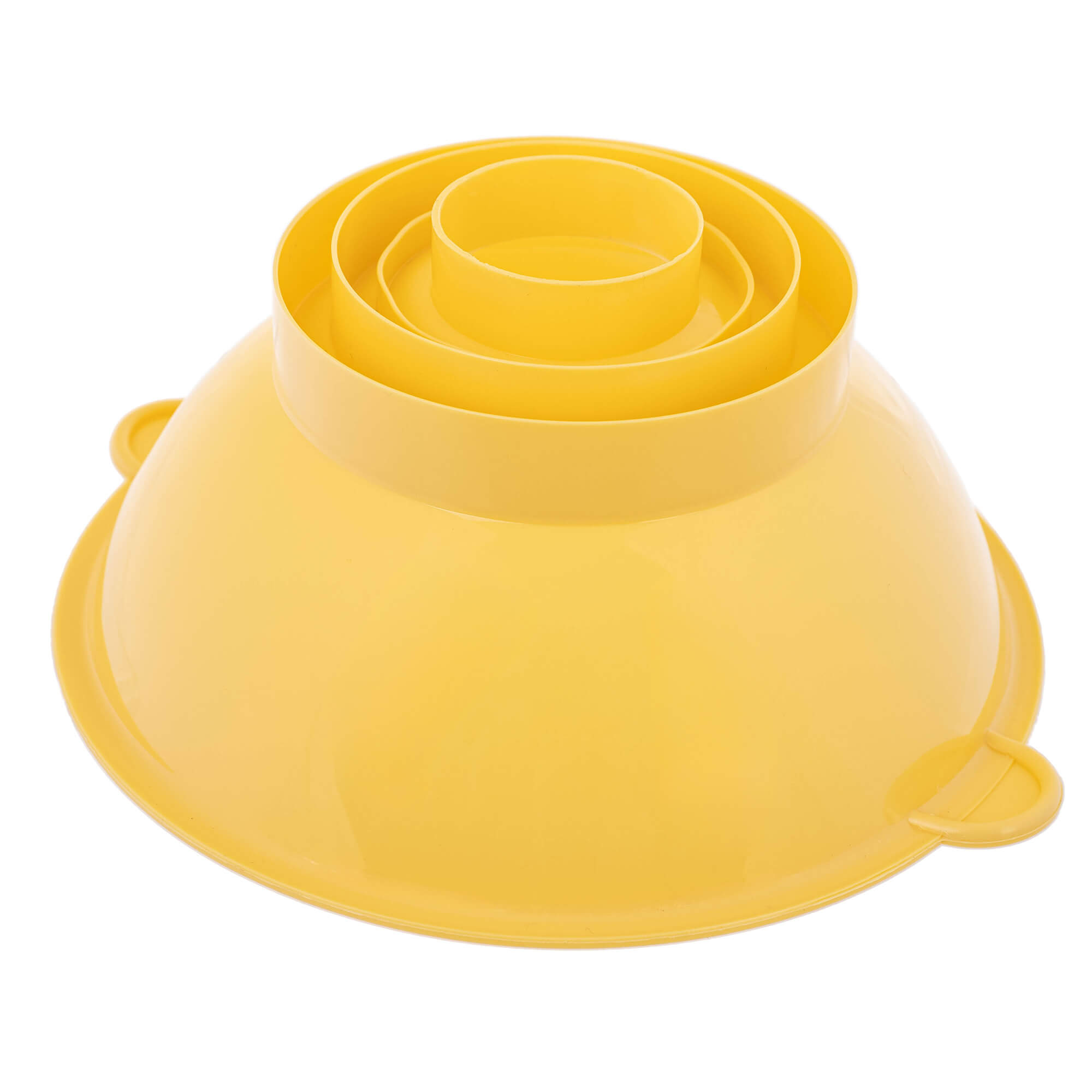 Lejek kuchenny do słoików Serrada, żółty