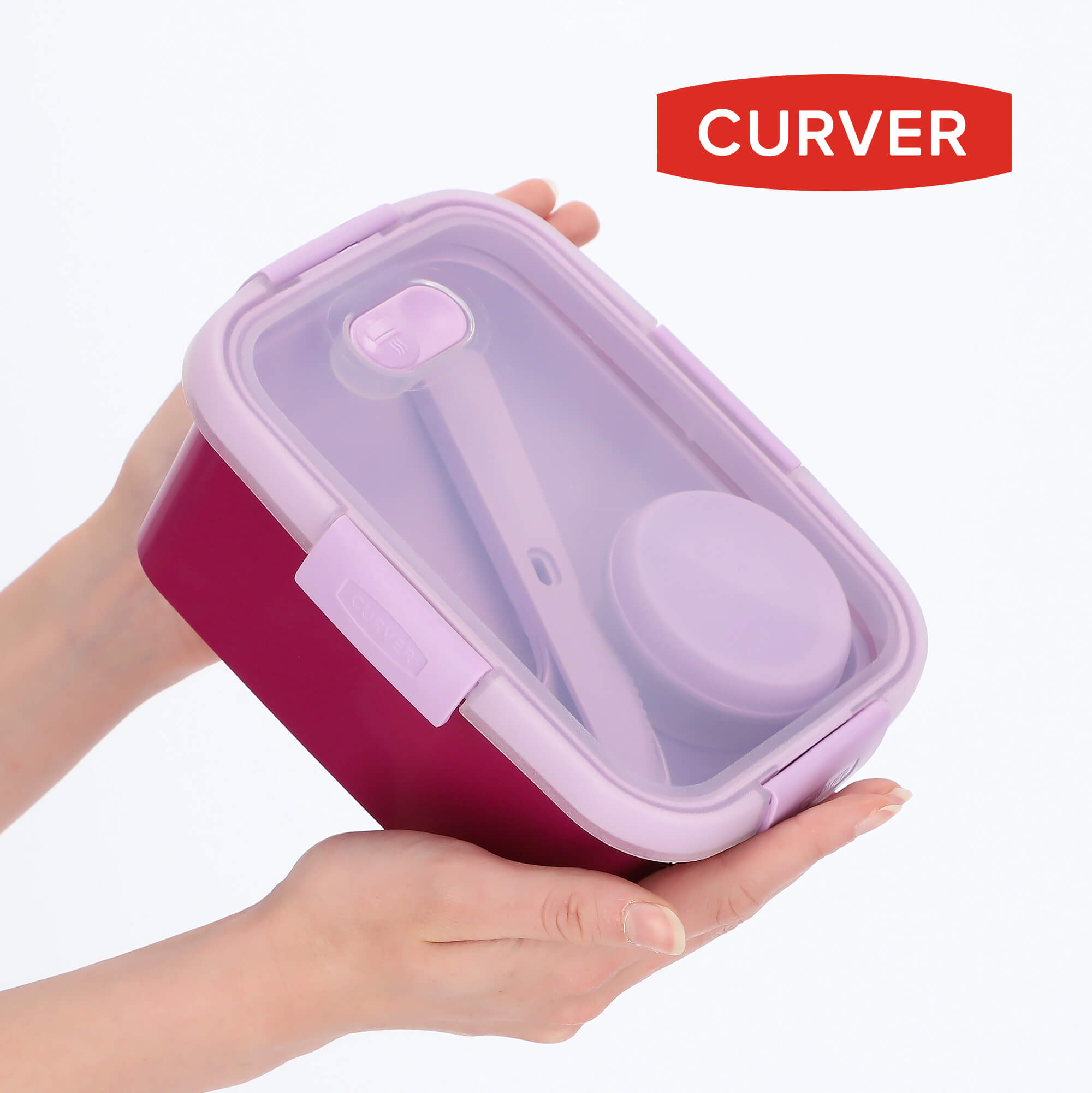 Pojemnik 1,2L Curver Go To Lunch, fioletowy