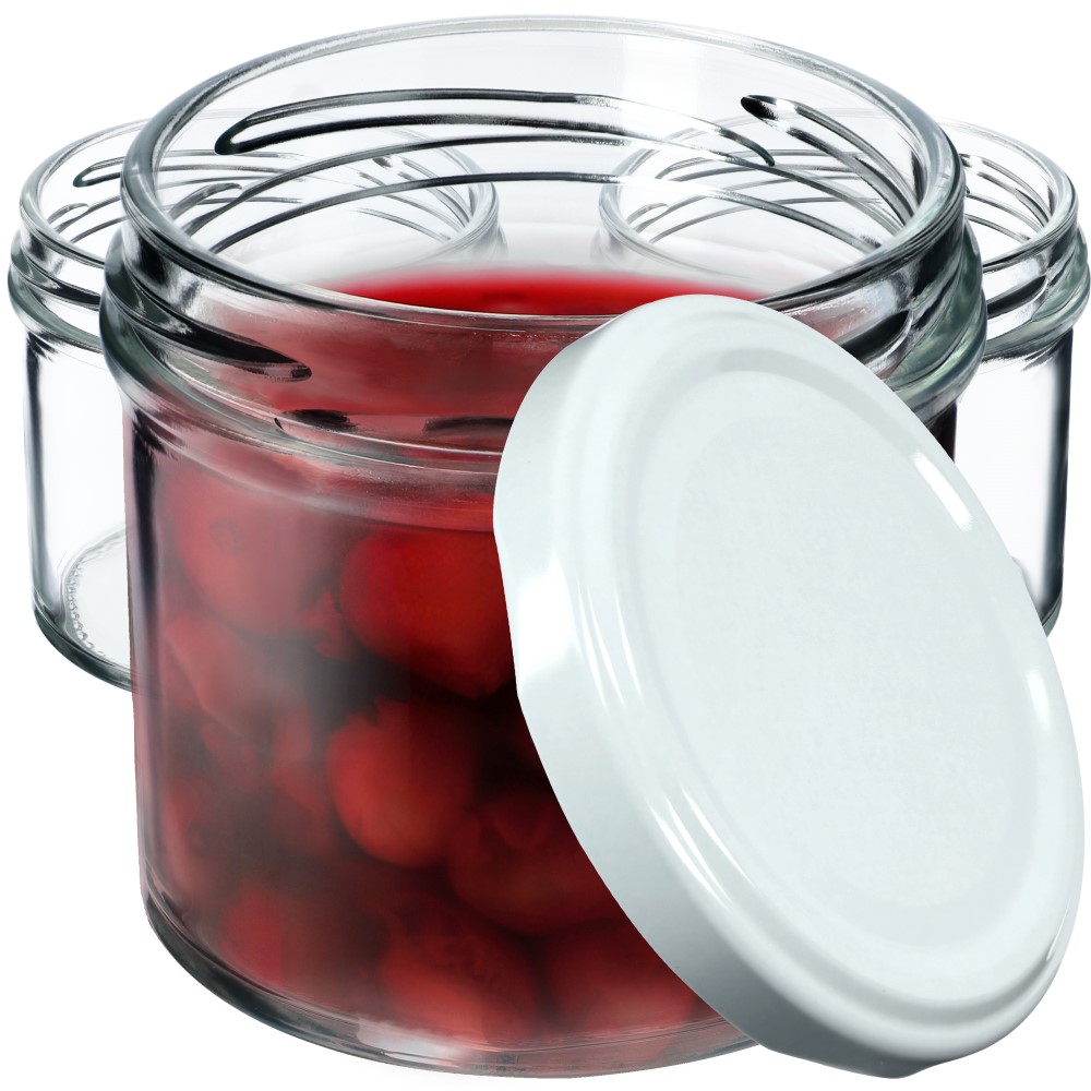 Słoiki Vigo 140ml 100szt 66mm + wieczko białe