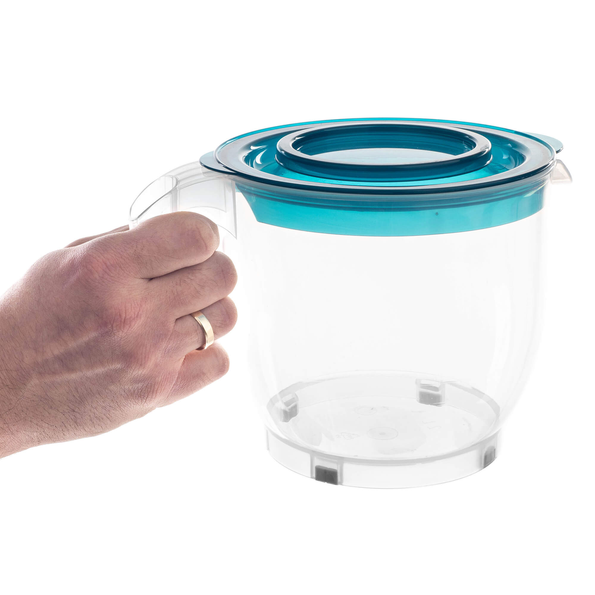 Dzbanek do miksowania Rero z miarką i pokrywką 2L turkusowy