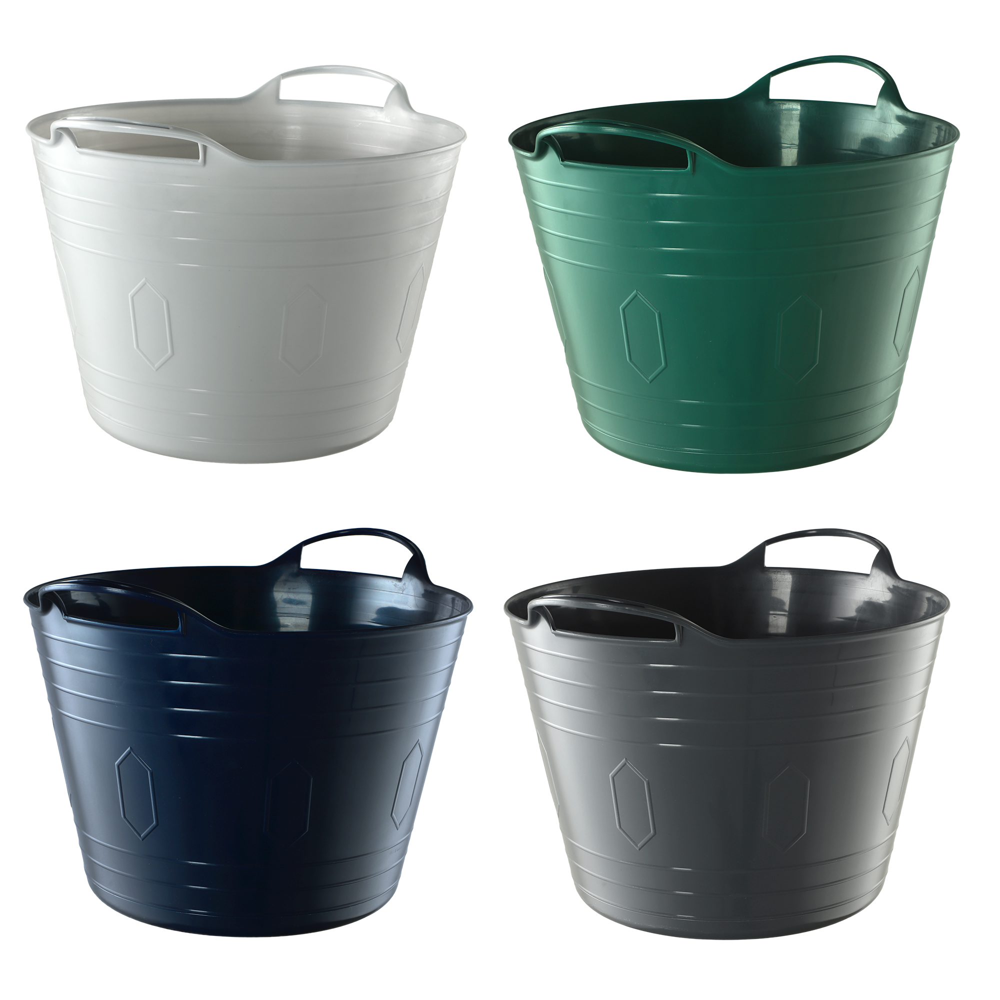 Kosz wielofunkcyjny Filo na pranie 42L zielony