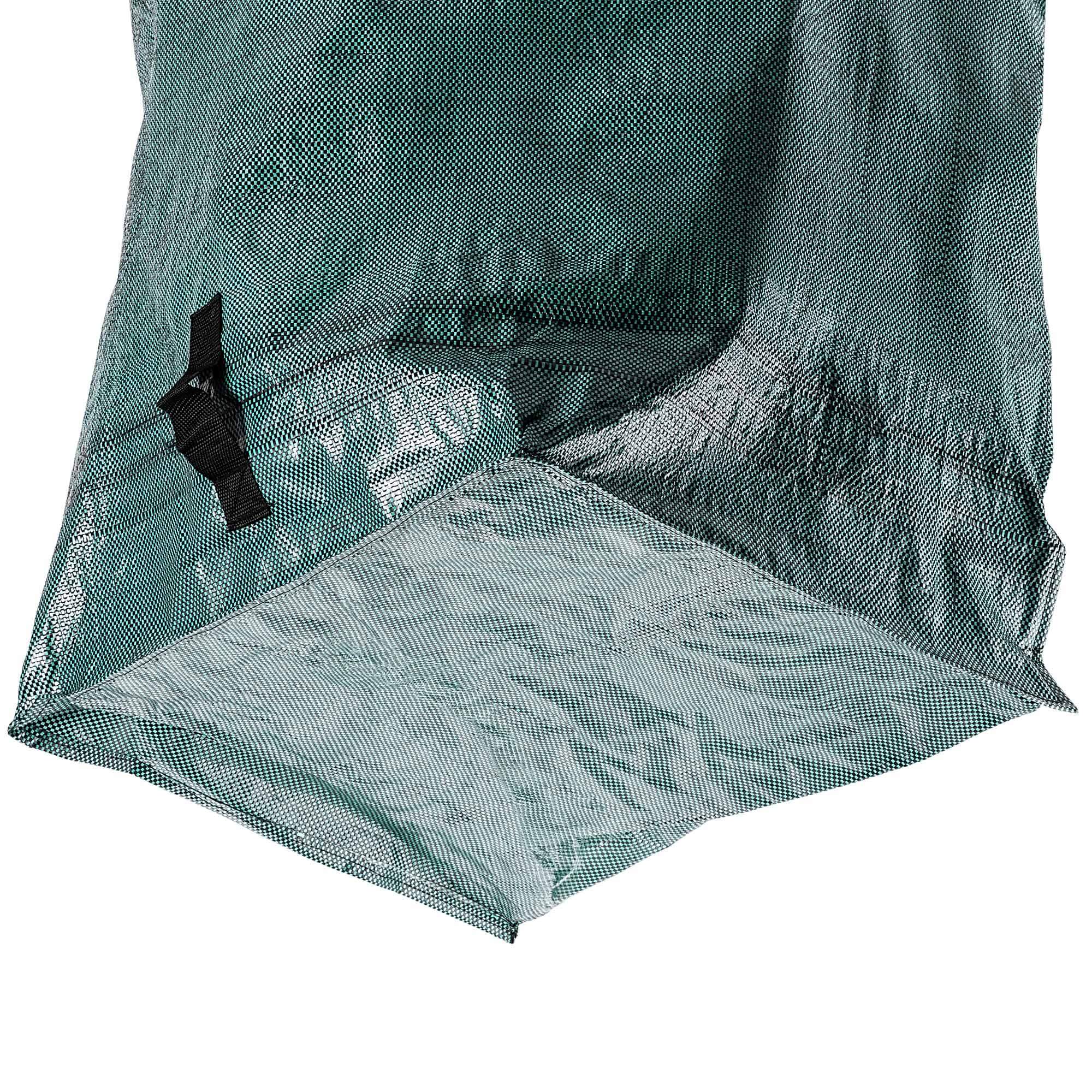 Składany kosz ogrodowy Montbard 200L zielony