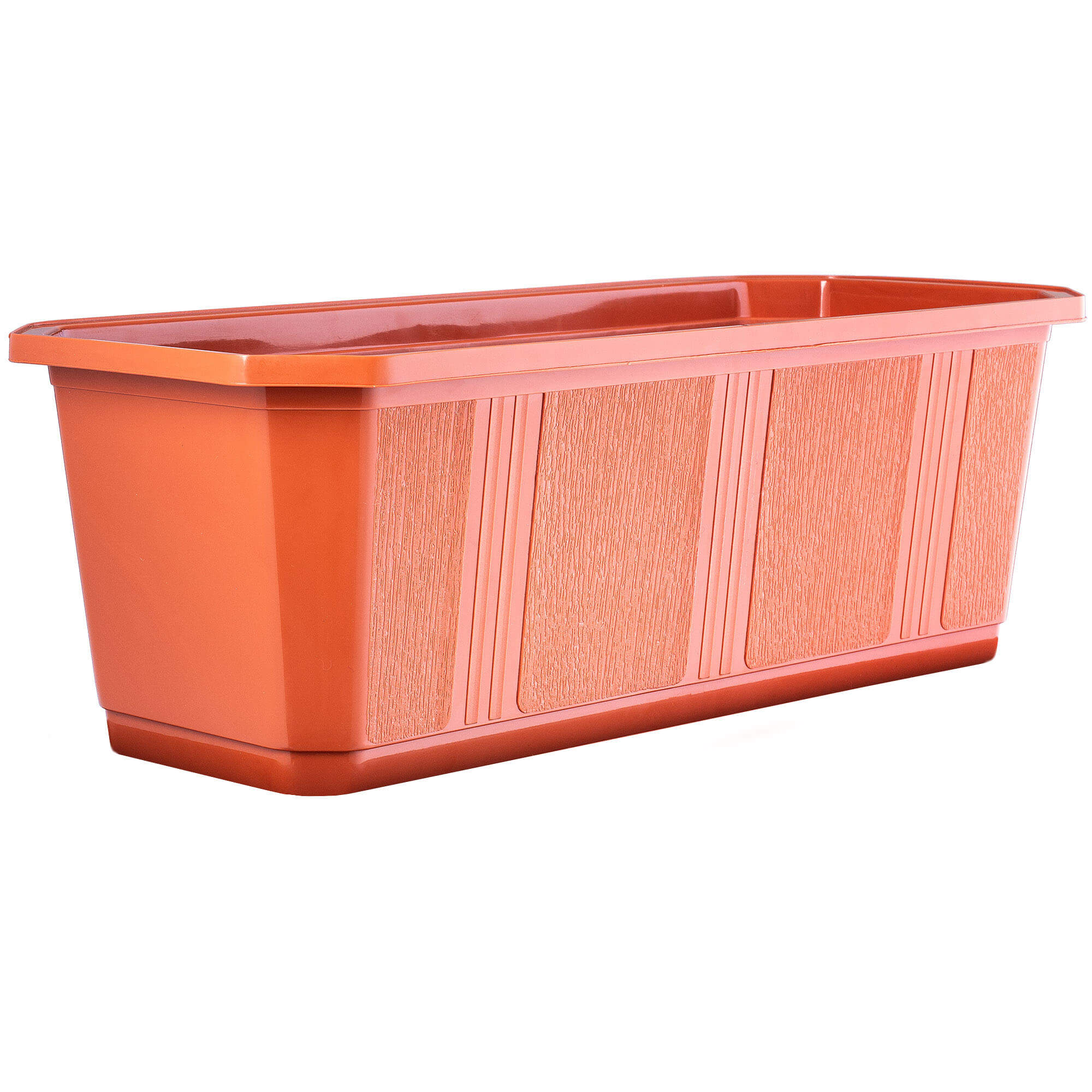 Doniczka balkonowa Trani 40 cm, terrakota