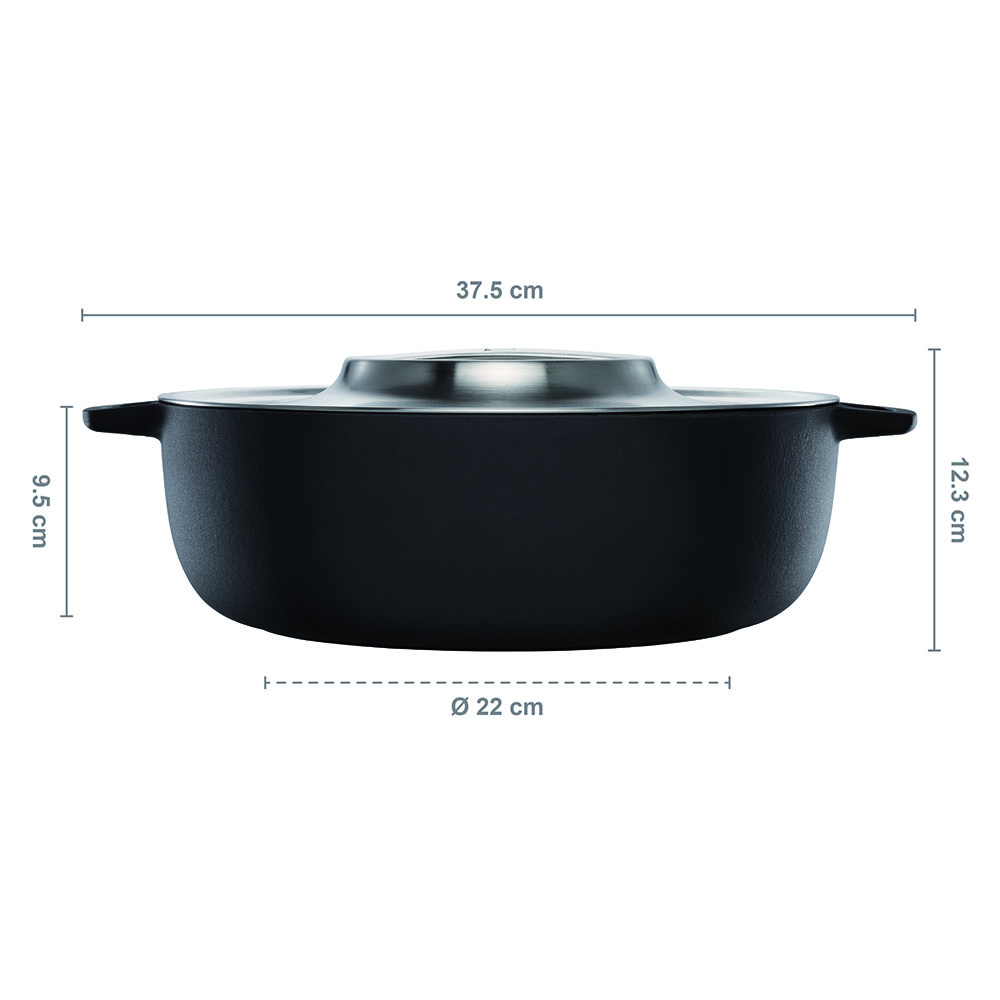 Fiskars 1066430 Norden Grill Chef Garnek