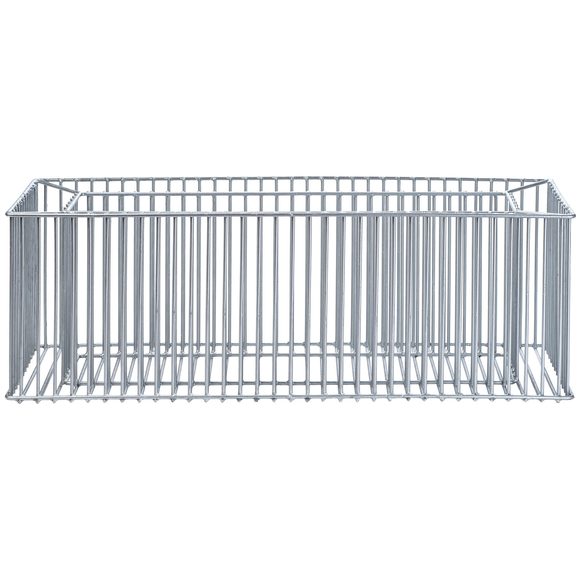 Donica stalowa gabionowa 25 x 72 cm