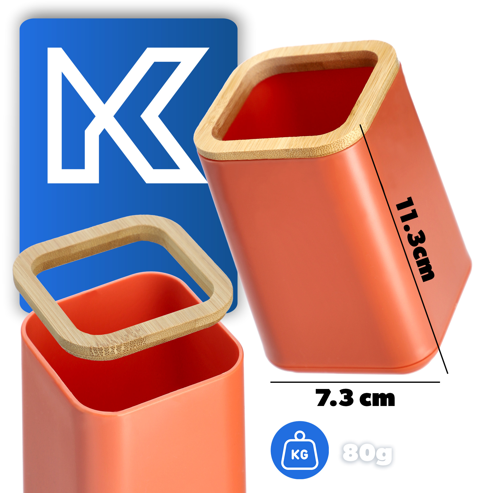 Zestaw Carrara Dozownik na mydło + Kubek łazienkowy, różowy