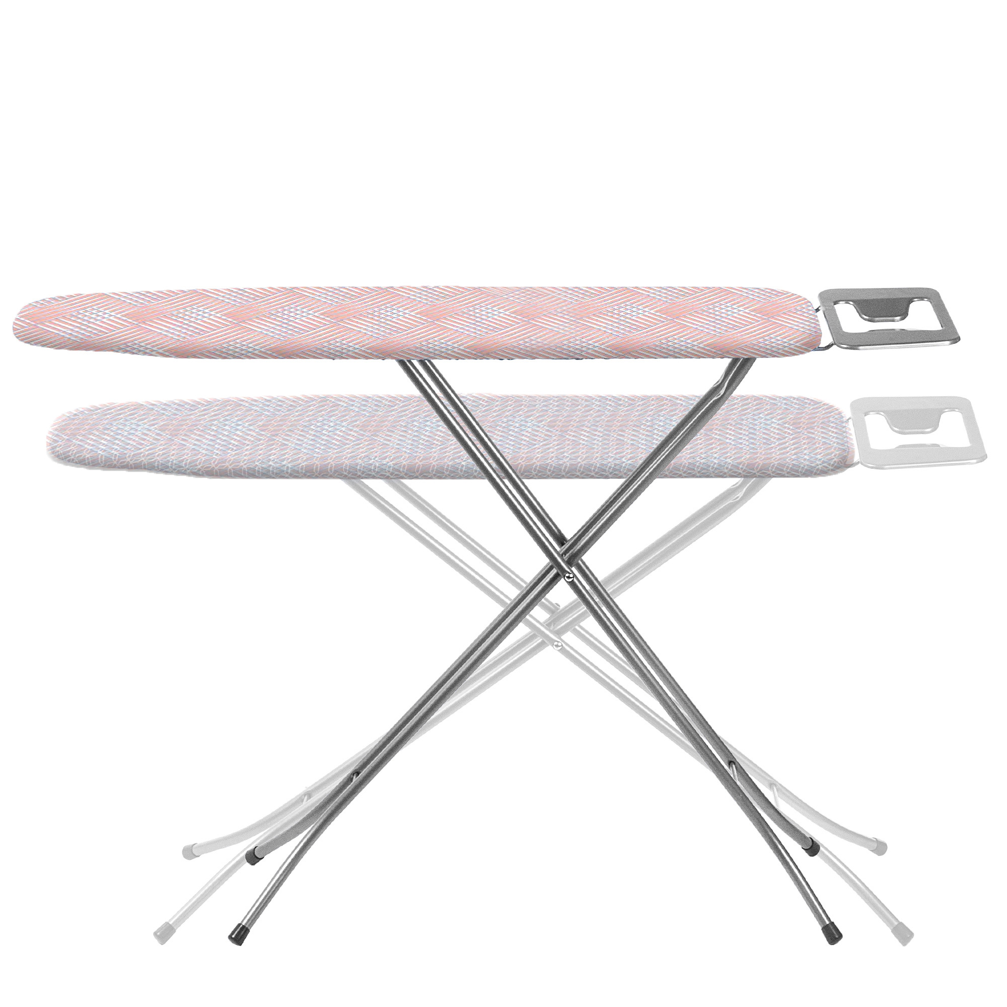 Deska do prasowania Fiorana 110x30cm różowa