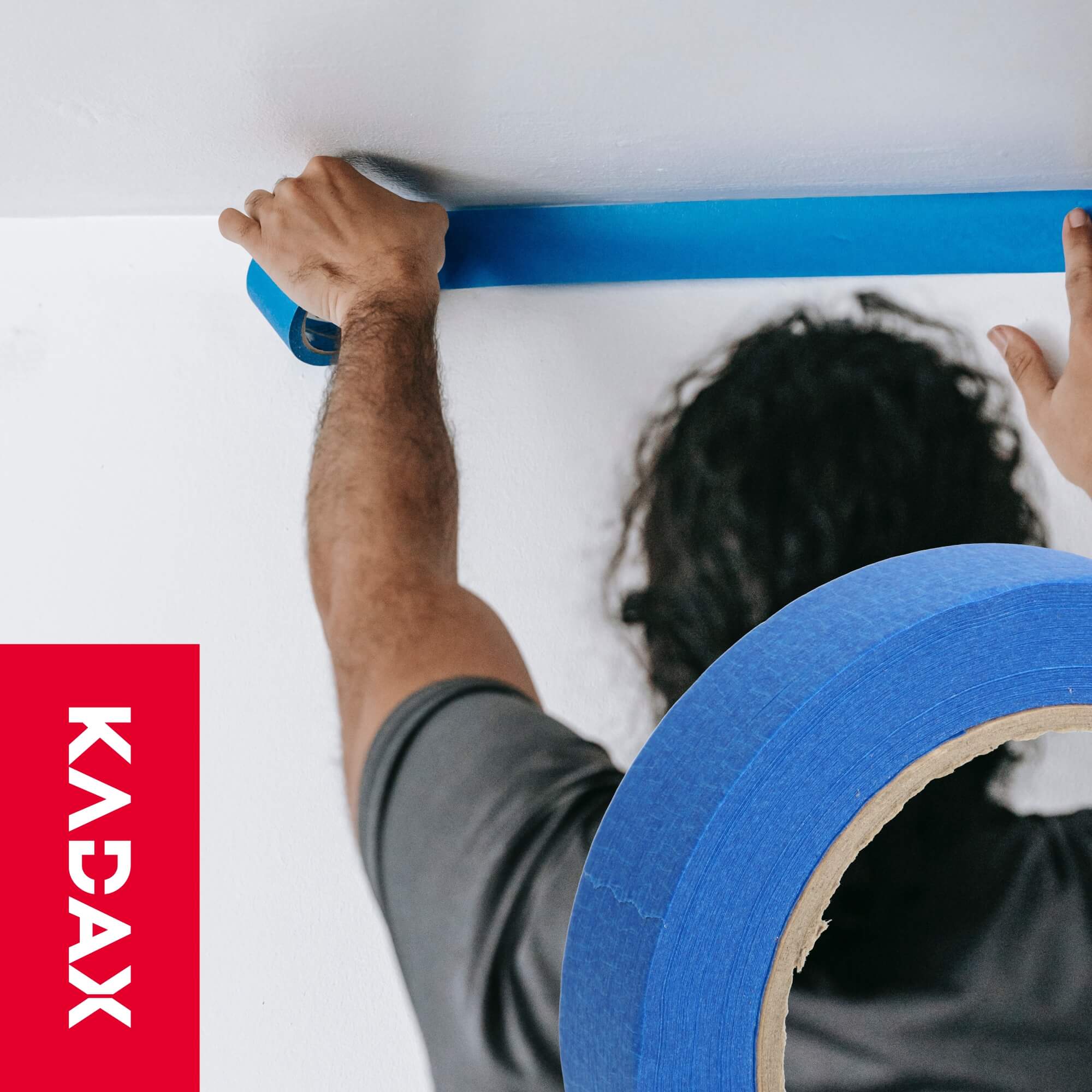 Taśma malarska Drosi zabezpieczająca 25 mm x 50 m