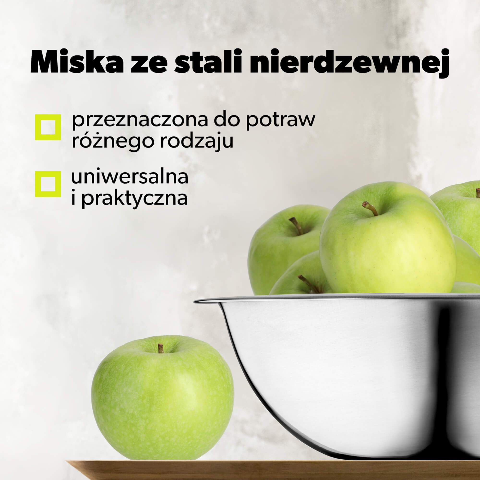 Miska kuchenna nierdzewna Fjus 20 cm