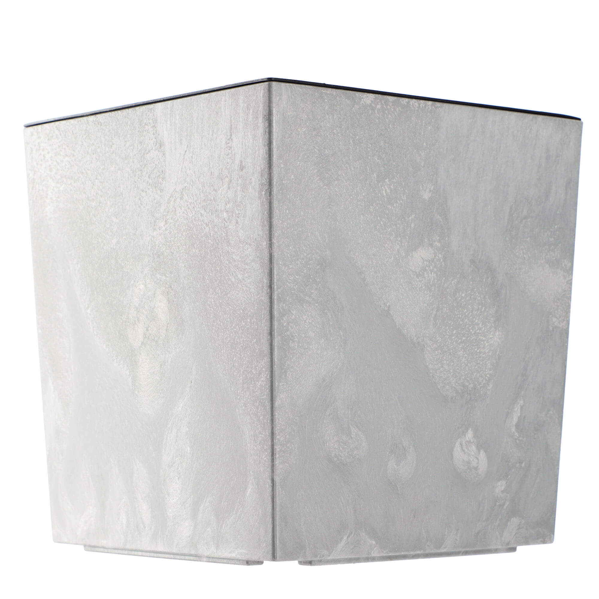 Doniczka z wkładem Tres 25cm szary beton