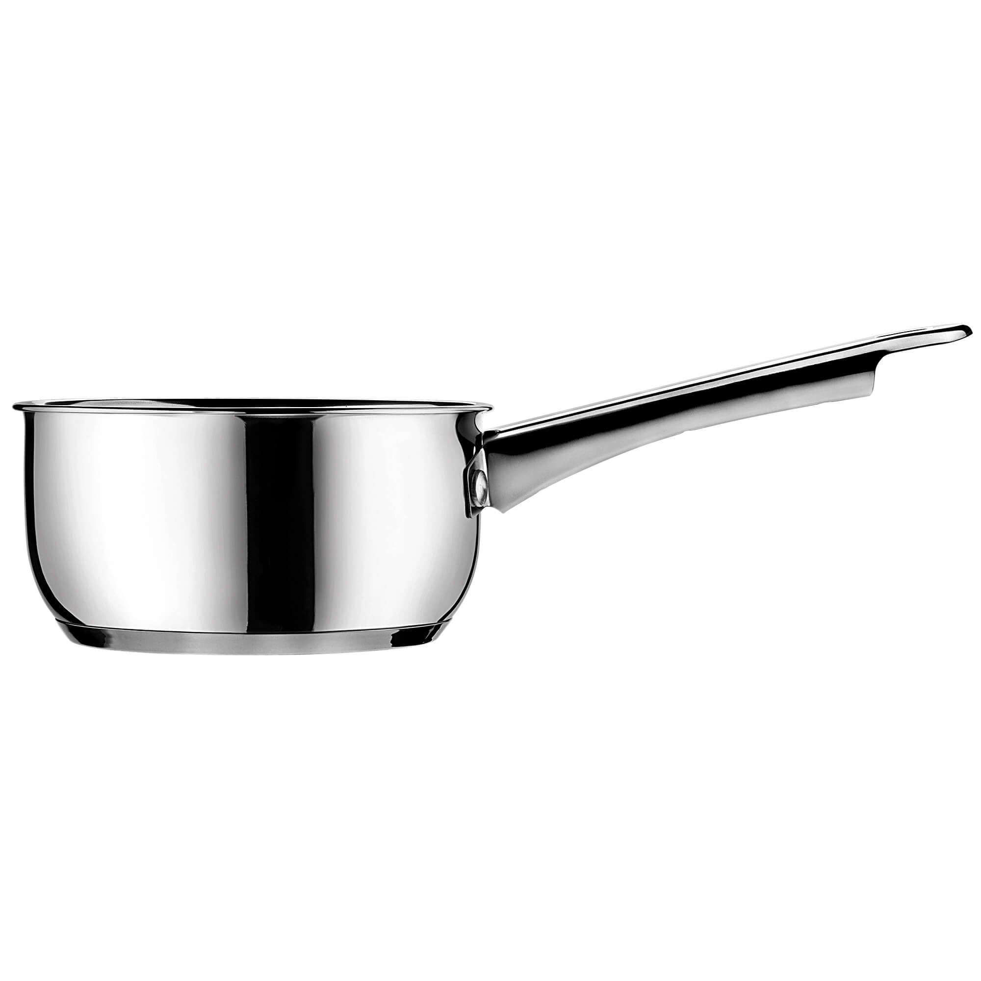 Rondelek z rączką Berme, stalowy 1L, srebrny