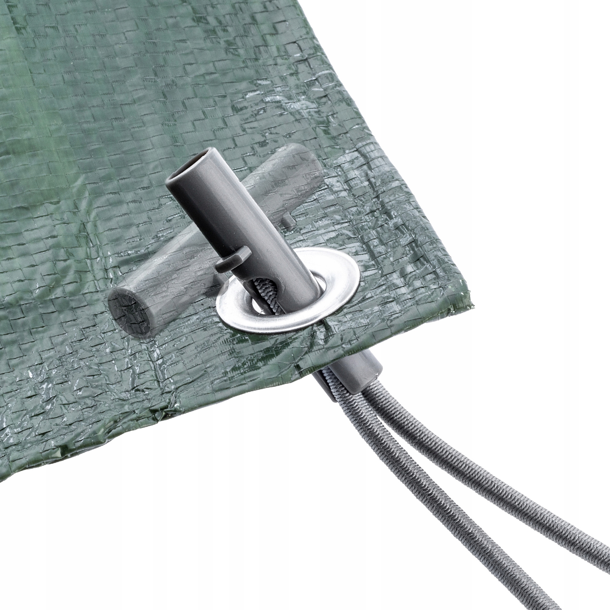 Guma elastyczna z zapadką 20 x 4 cm, szara 10 szt.