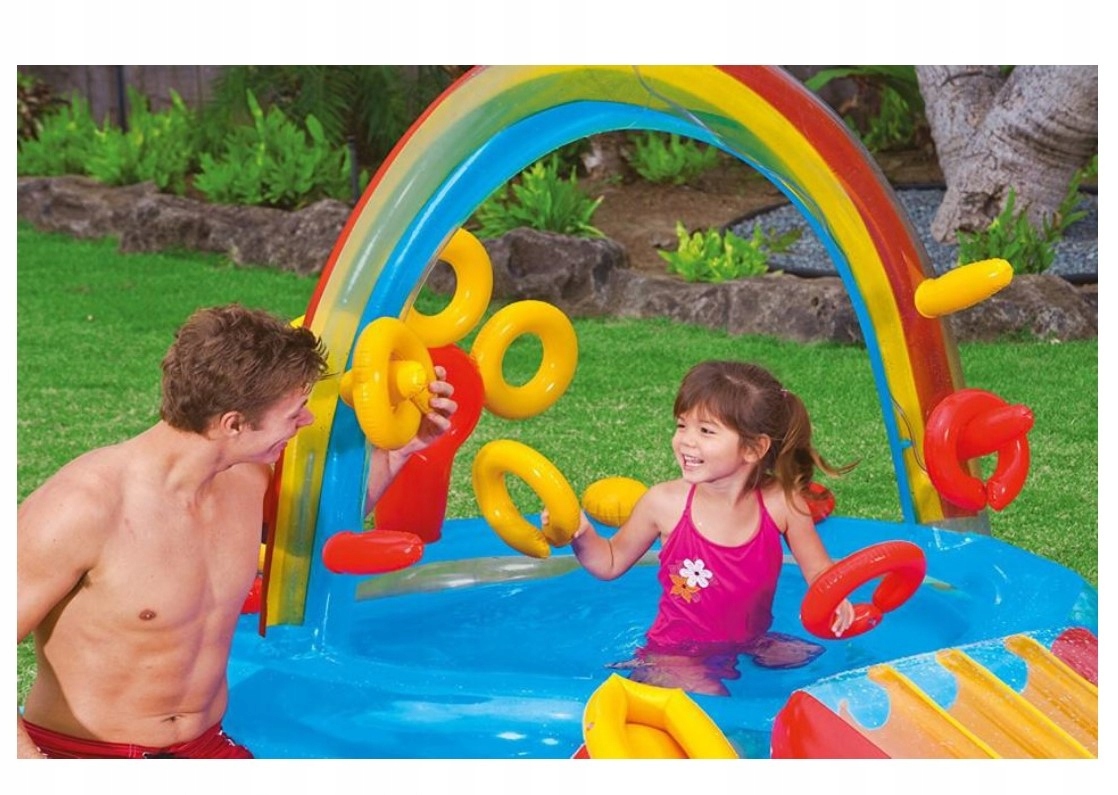 Dmuchany plac zabaw tęcza Intex 57453