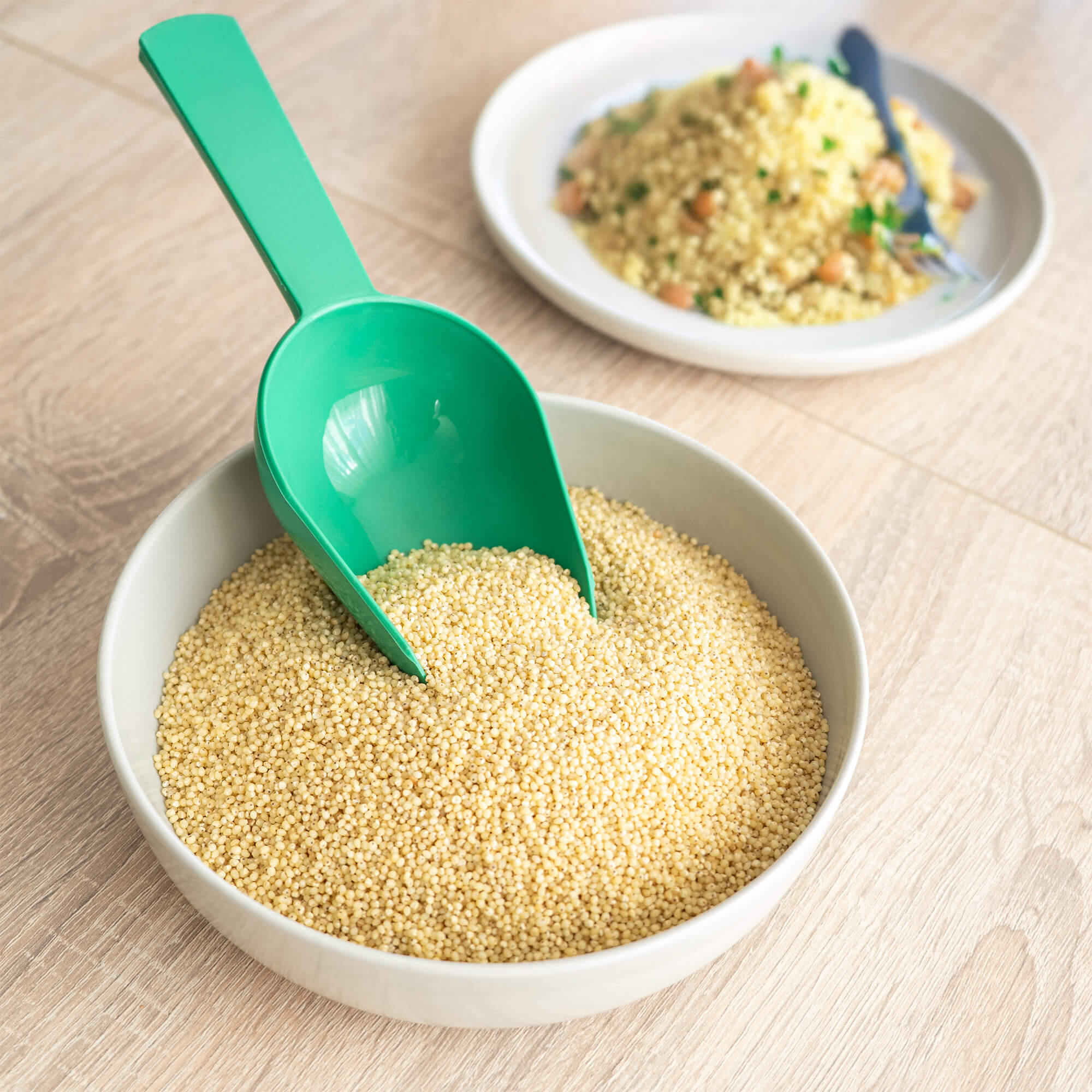 Szufelka do artykułów sypkich Lafon zielona