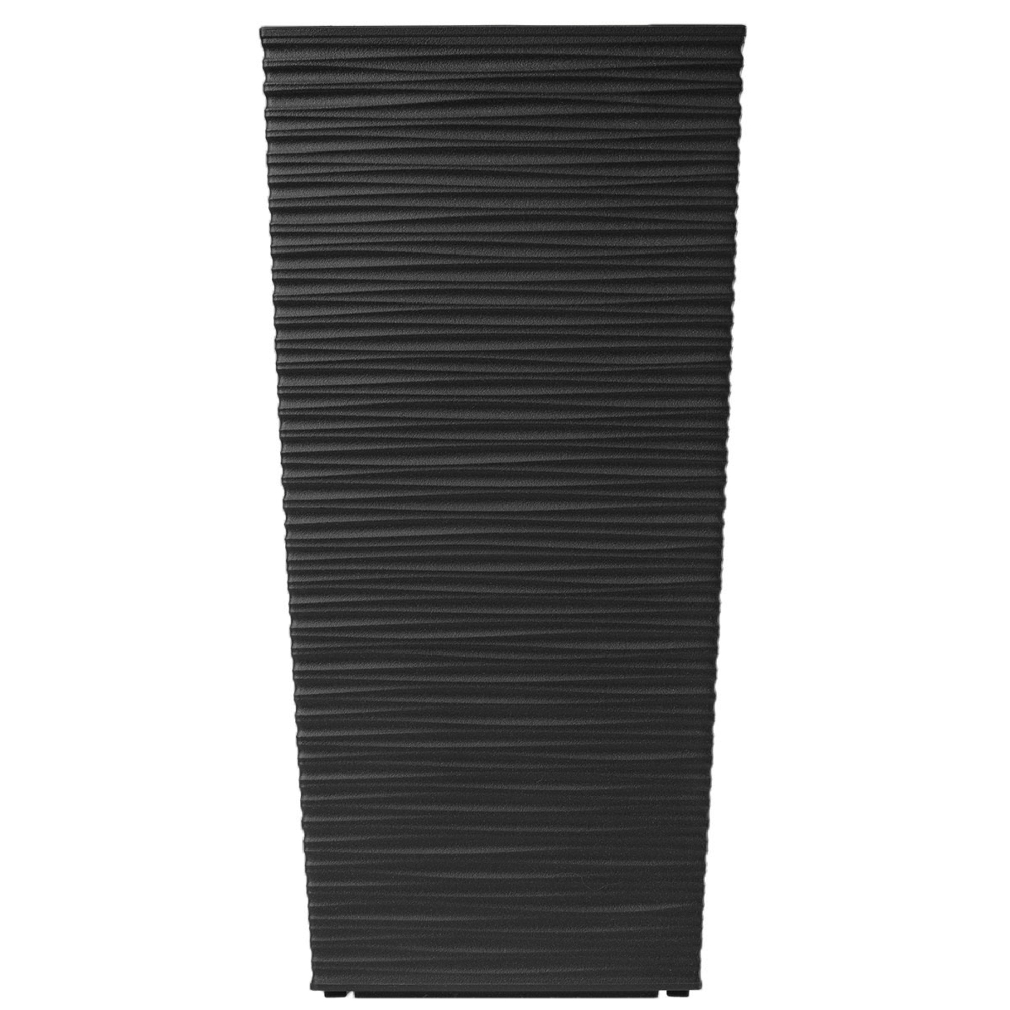 Donica na kwiaty z wkładem Tuluza dłuto 30 cm, czarna