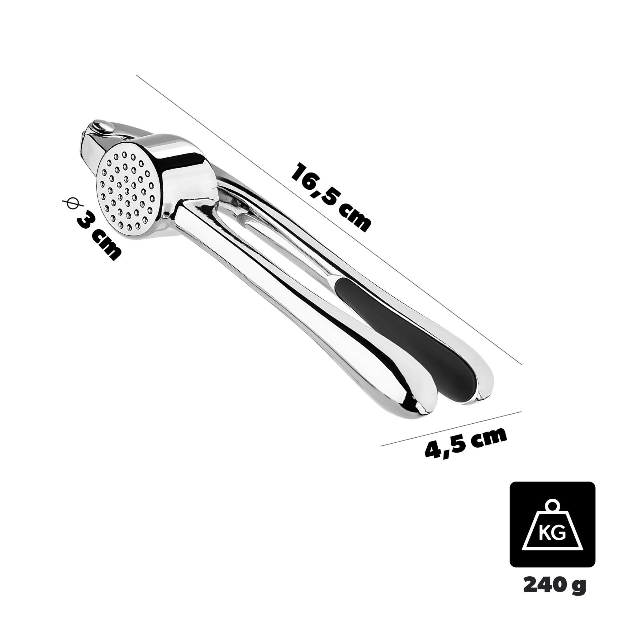 Ręczny wyciskacz do czosnku Empoli 16 cm