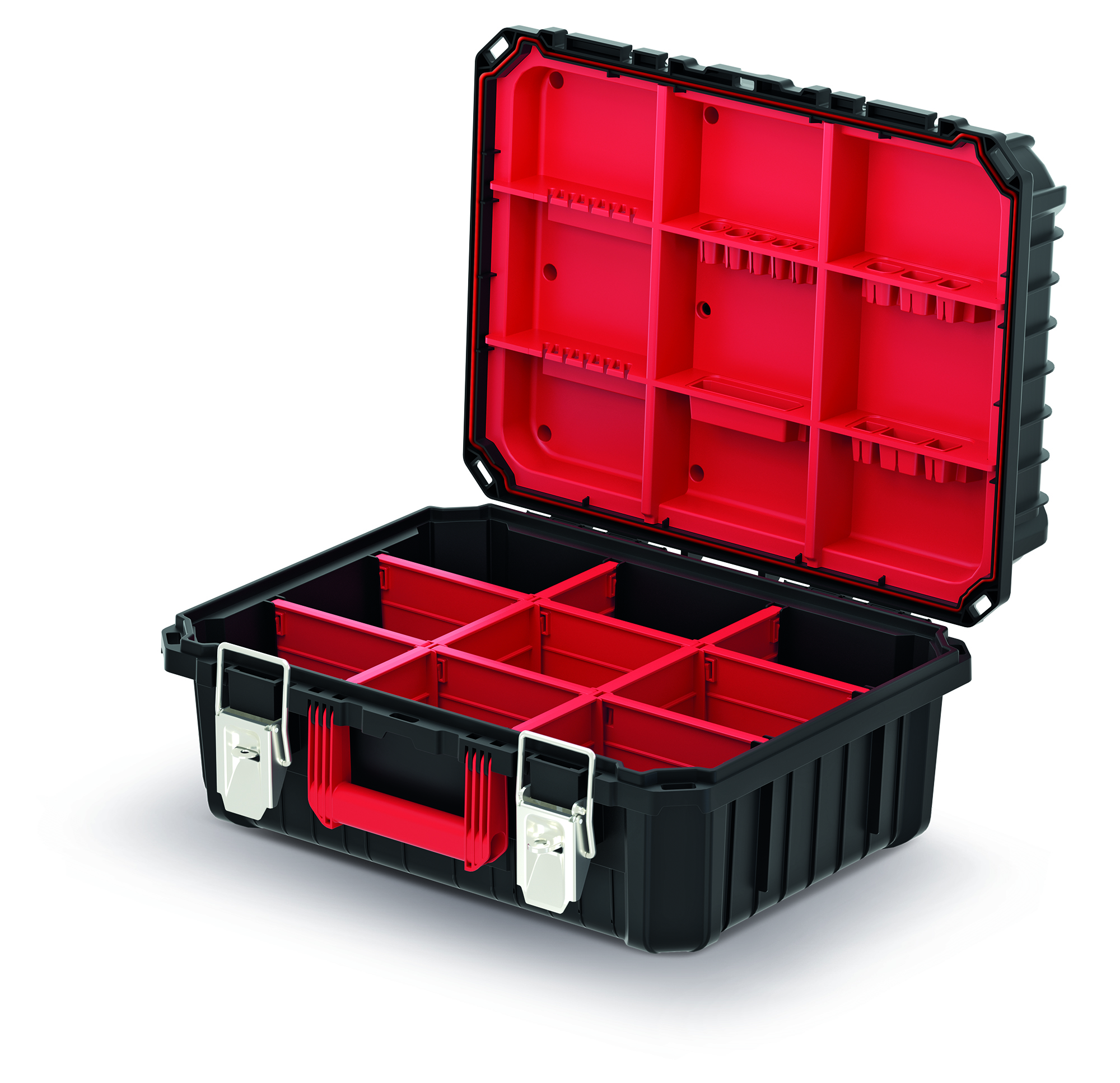 KISTENBERG Walizka narzędziowa Heavy 45 M - KHV453520M - czarny