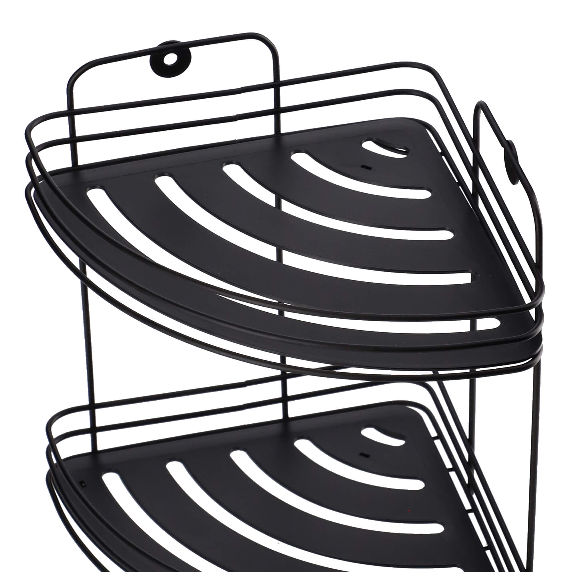 Półka łazienkowa narożna 40 x 20 cm, 3-poziomowa