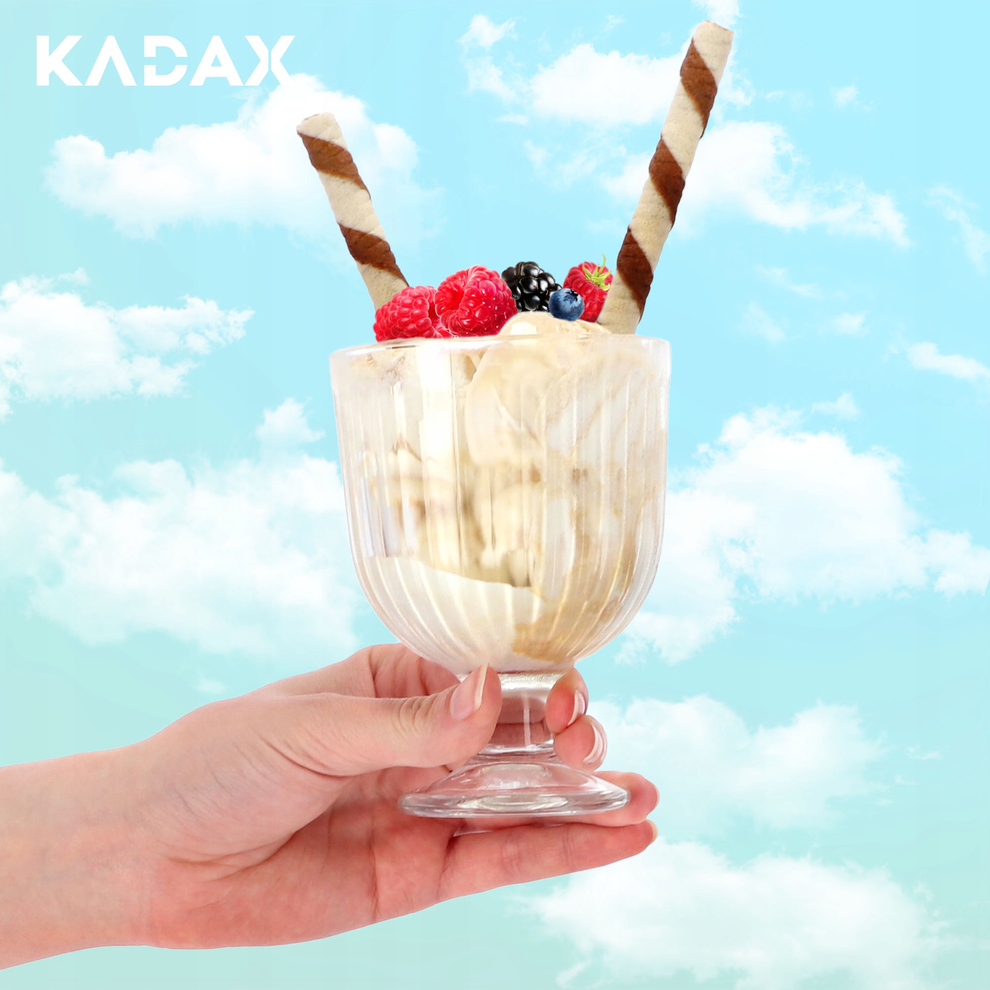 Pucharki do lodów i deserów Caro 280 ml 6 szt.