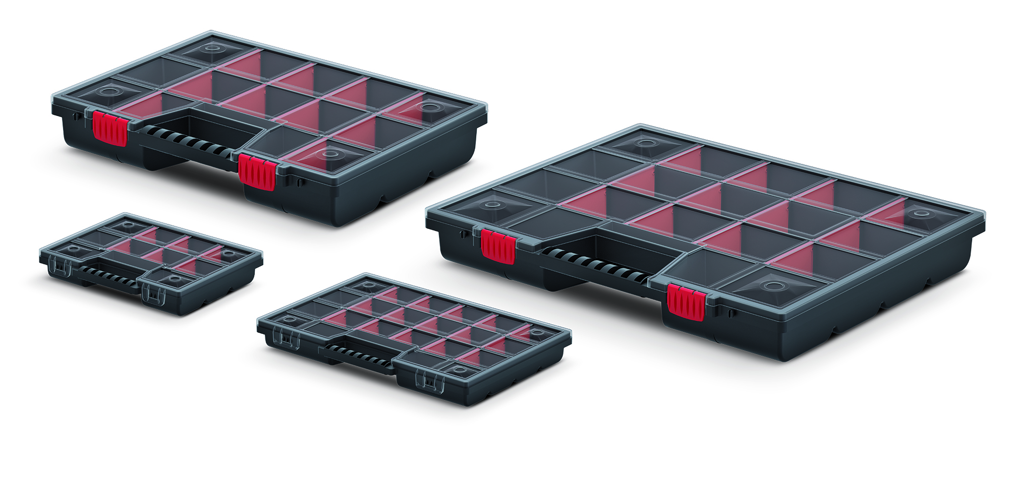 KISTENBERG Organizer narzędziowy Nor 50 wysoki S - KNO50407 - czarny