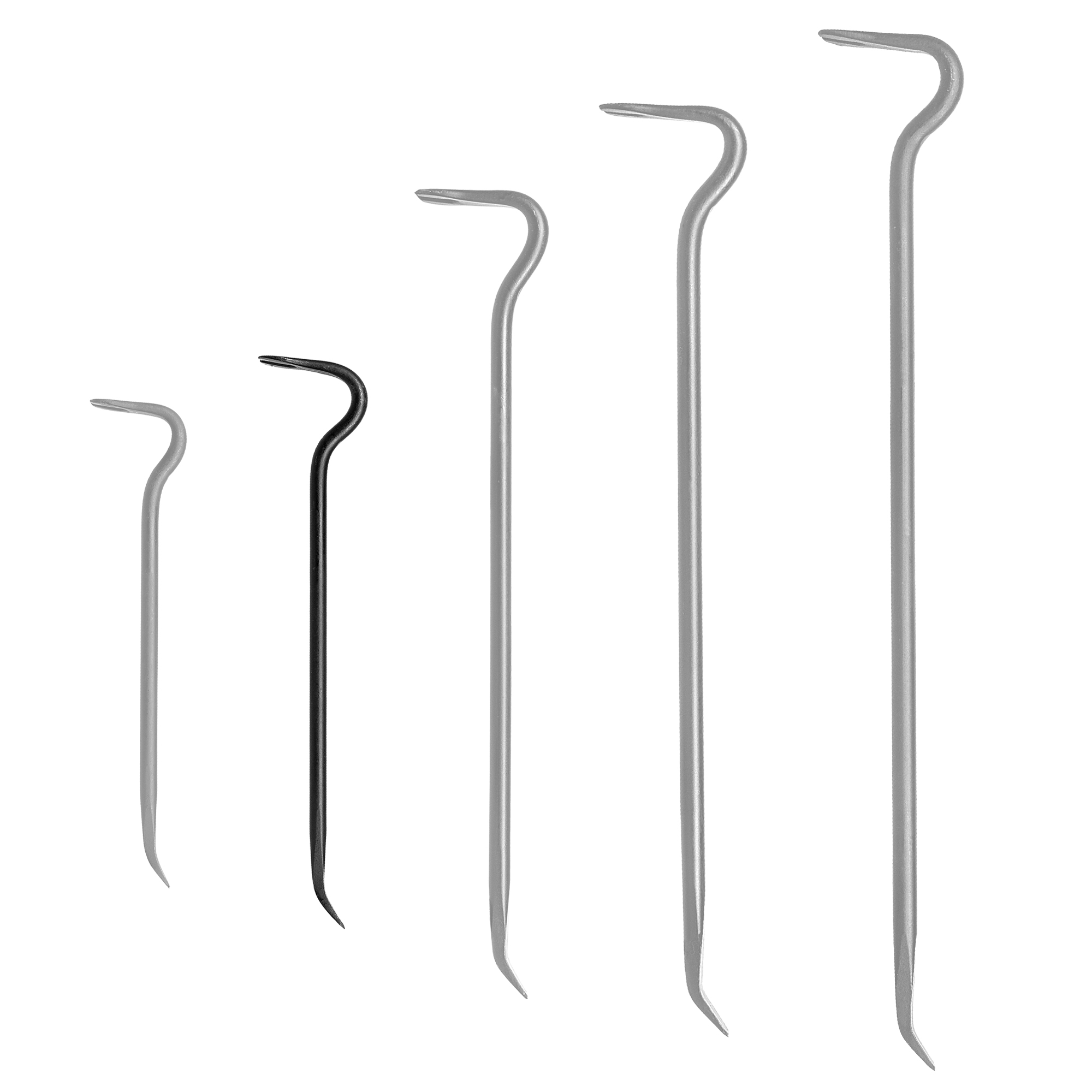 Łom wygięty Bazzari 50cm