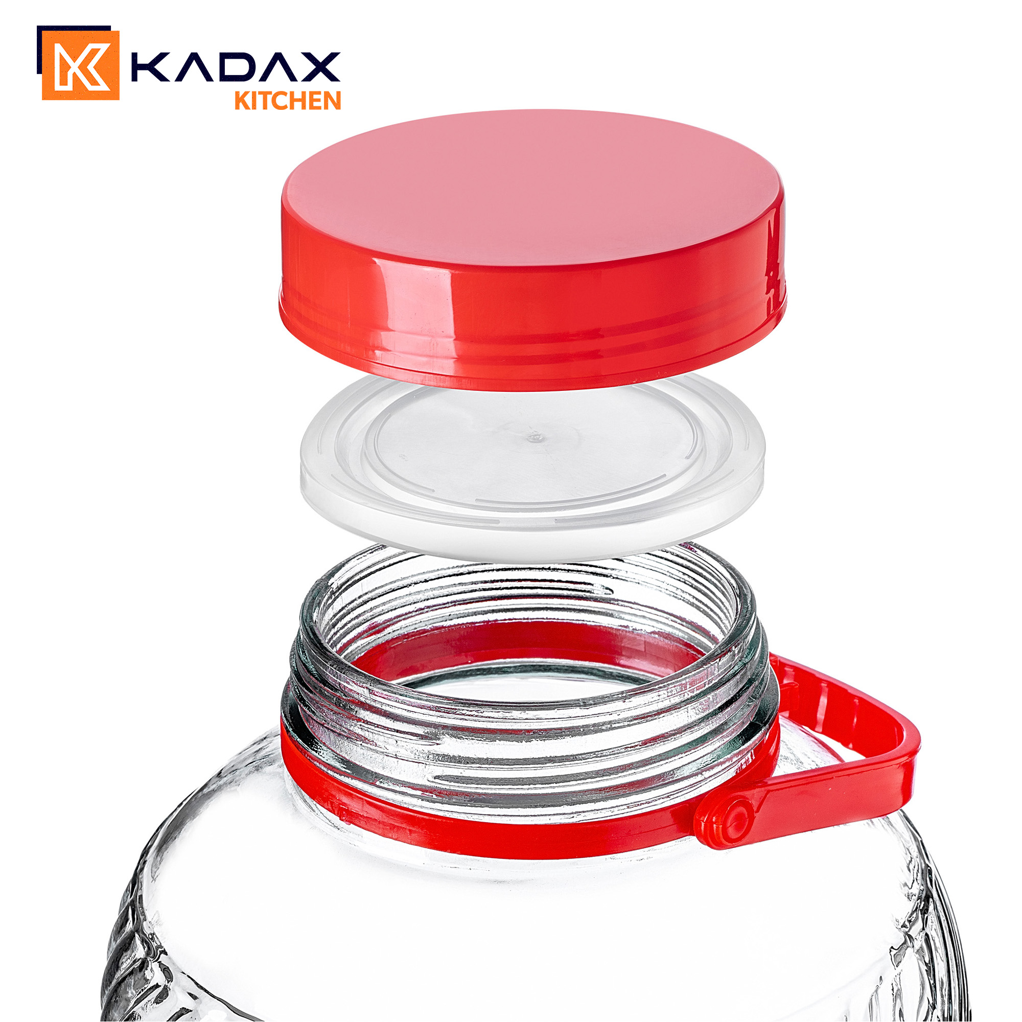 Słój do kiszenia ogórków Rora 10L