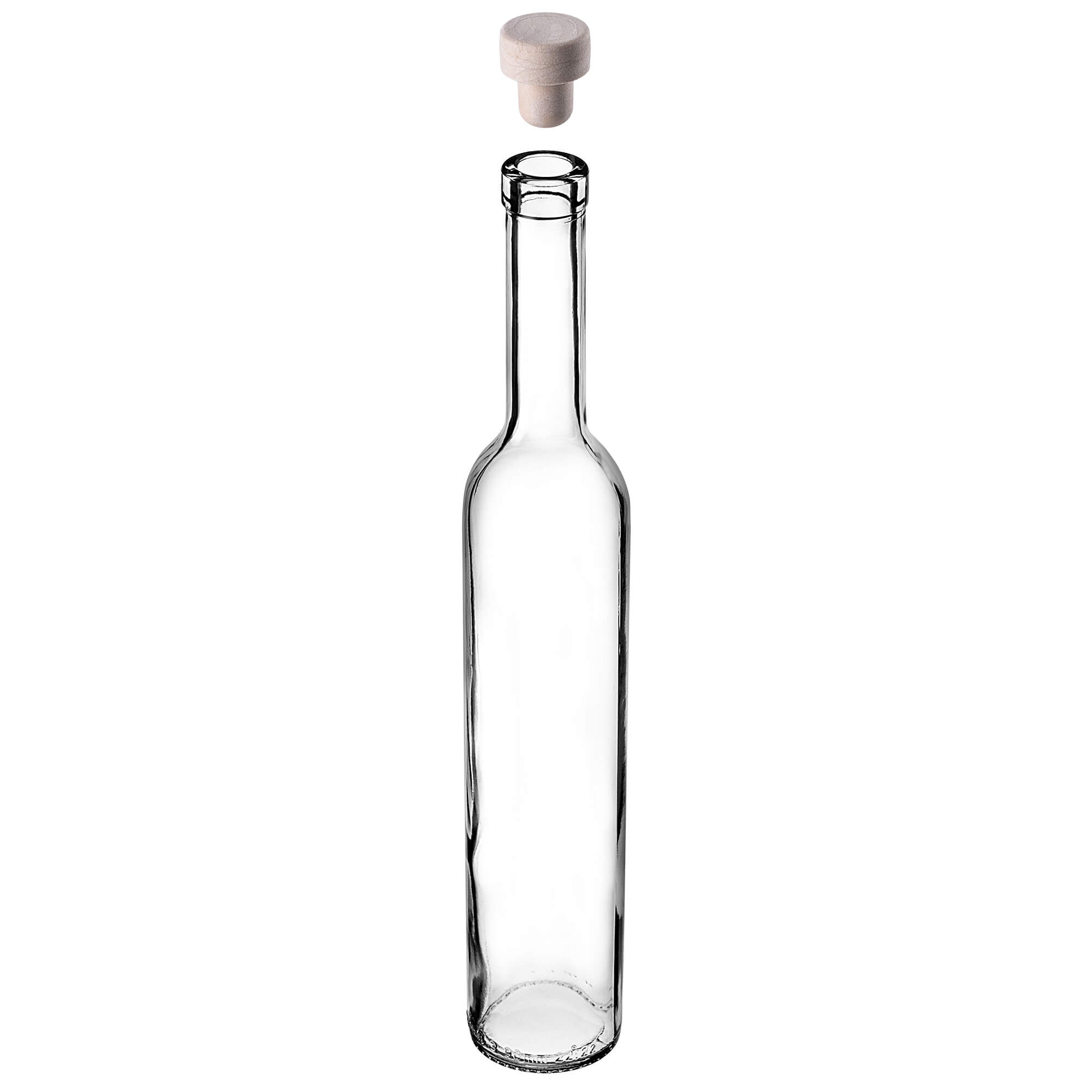 Butelka z korkiem Turcio 0,5L z korkiem fi19, 2 szt.