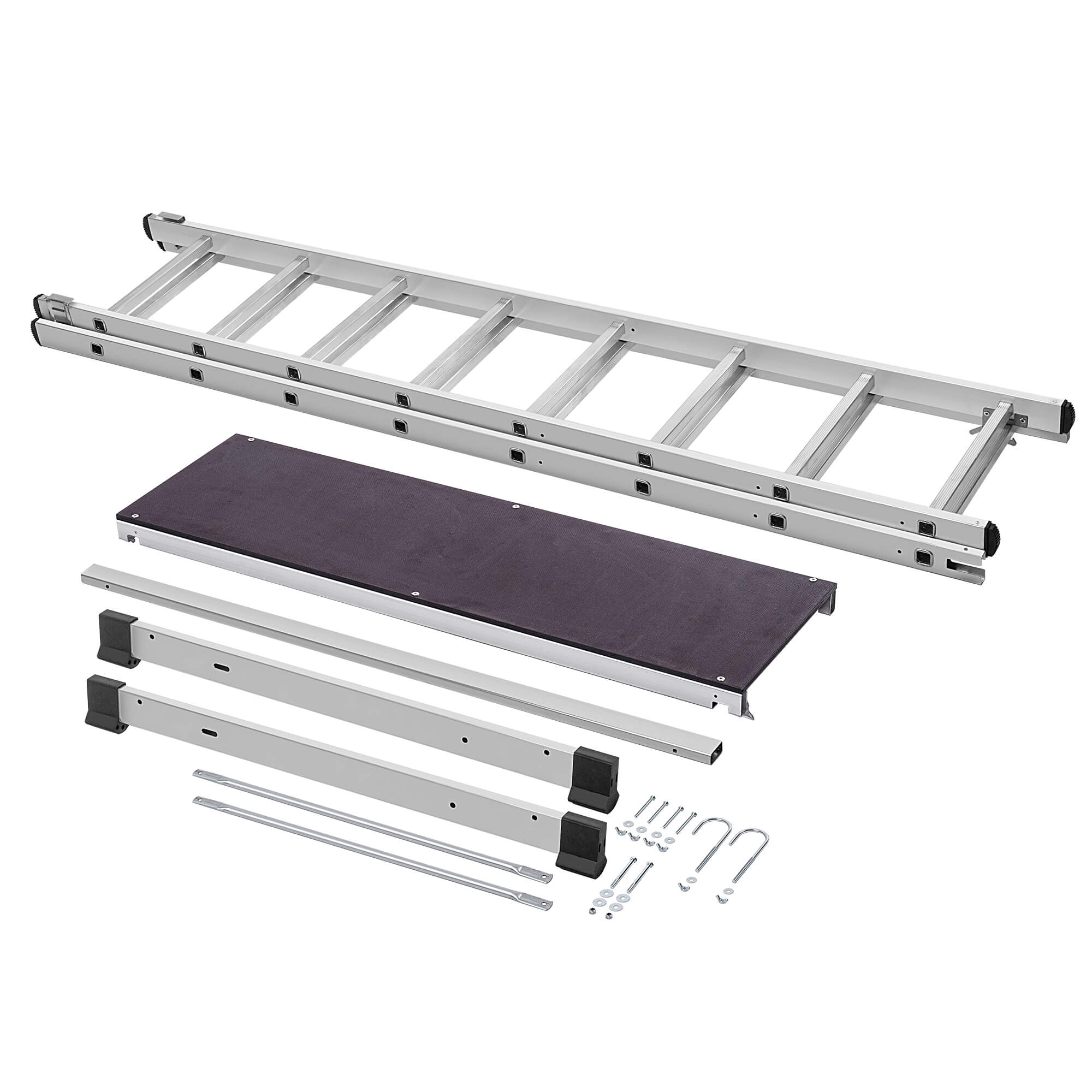 Aluminiowe rusztowanie drabinowe Vadans 370 cm