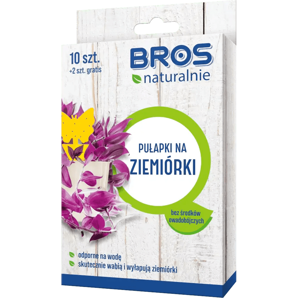 Bros Naturalna pułapka na ziemiórki 10 szt.