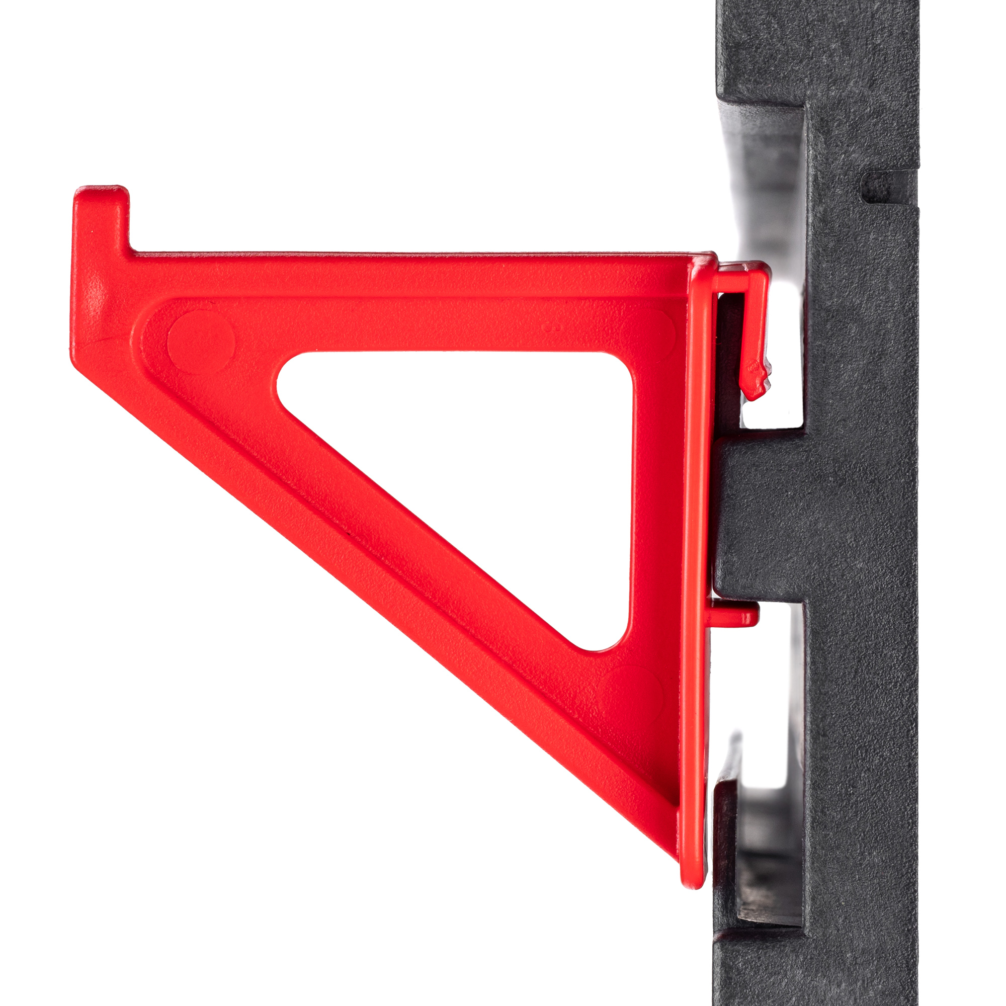 Tablica warsztatowa Lokke 61 elementów 116 x 78 cm, czerwona