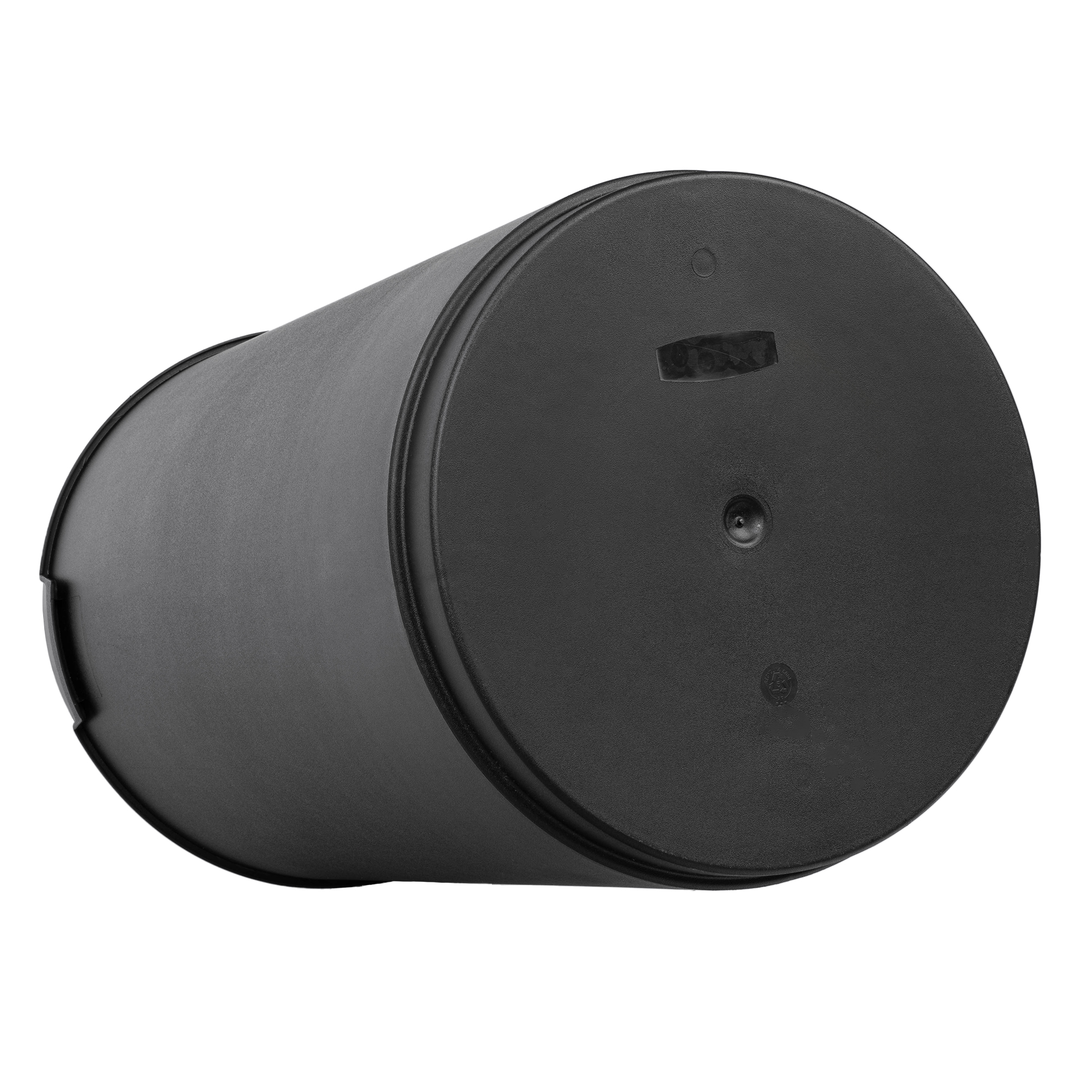 Kosz na śmieci 50L Curver, czarno-srebrny