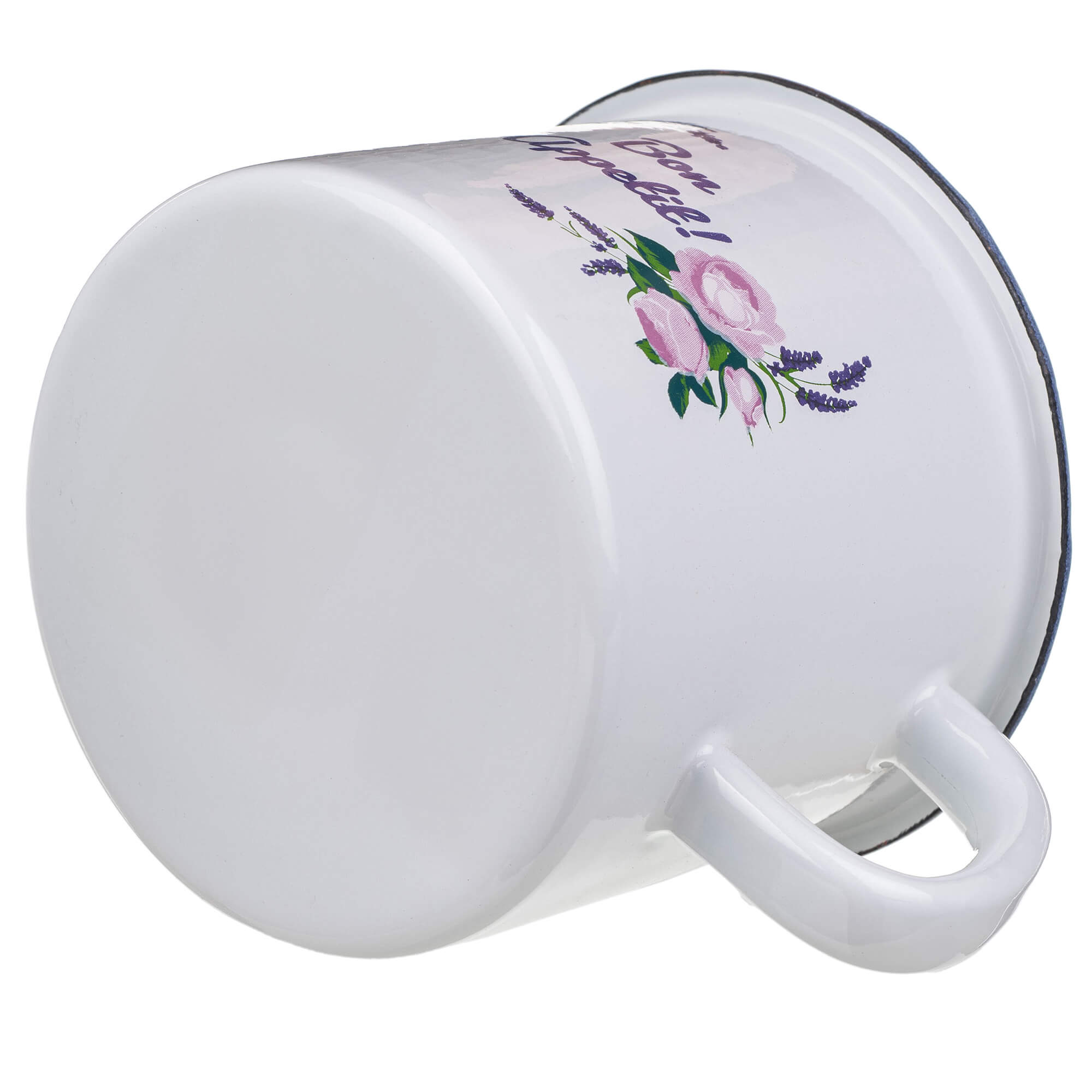 Kubek emaliowany Scerni 800 ml biały