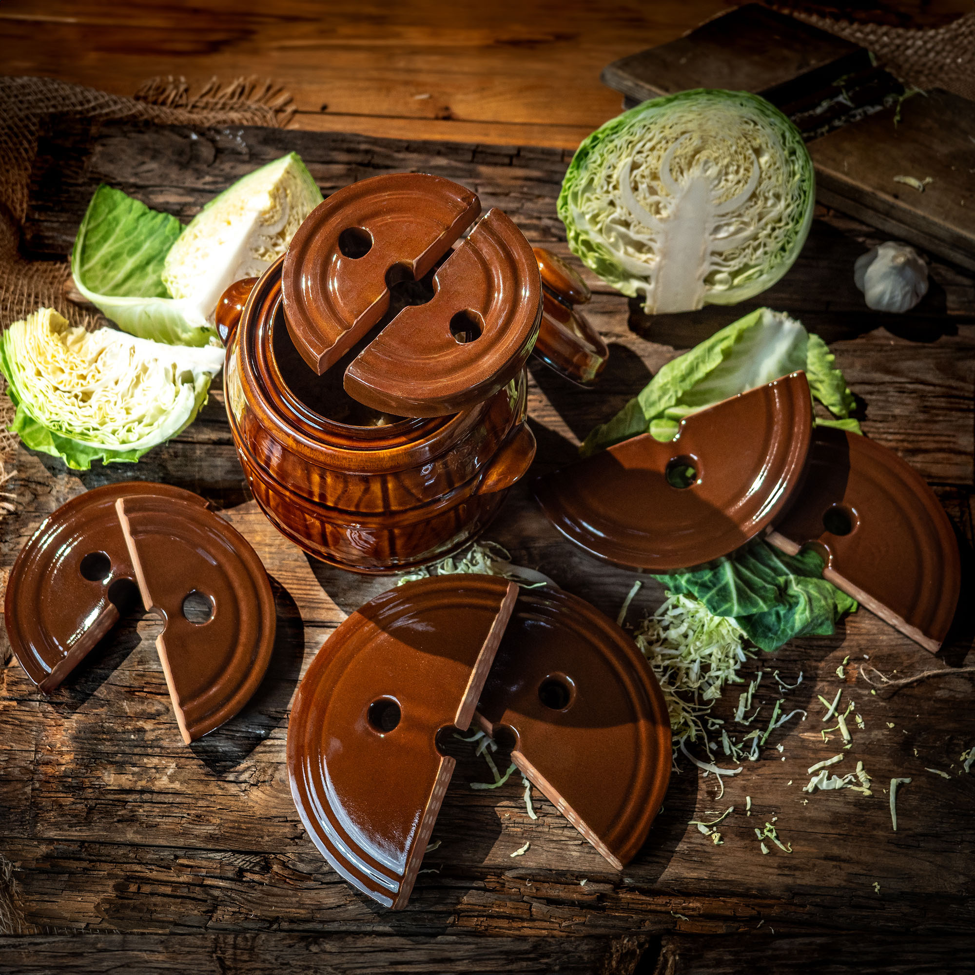 Kamień dociskowy kamionkowy Helios 14 cm, 2szt