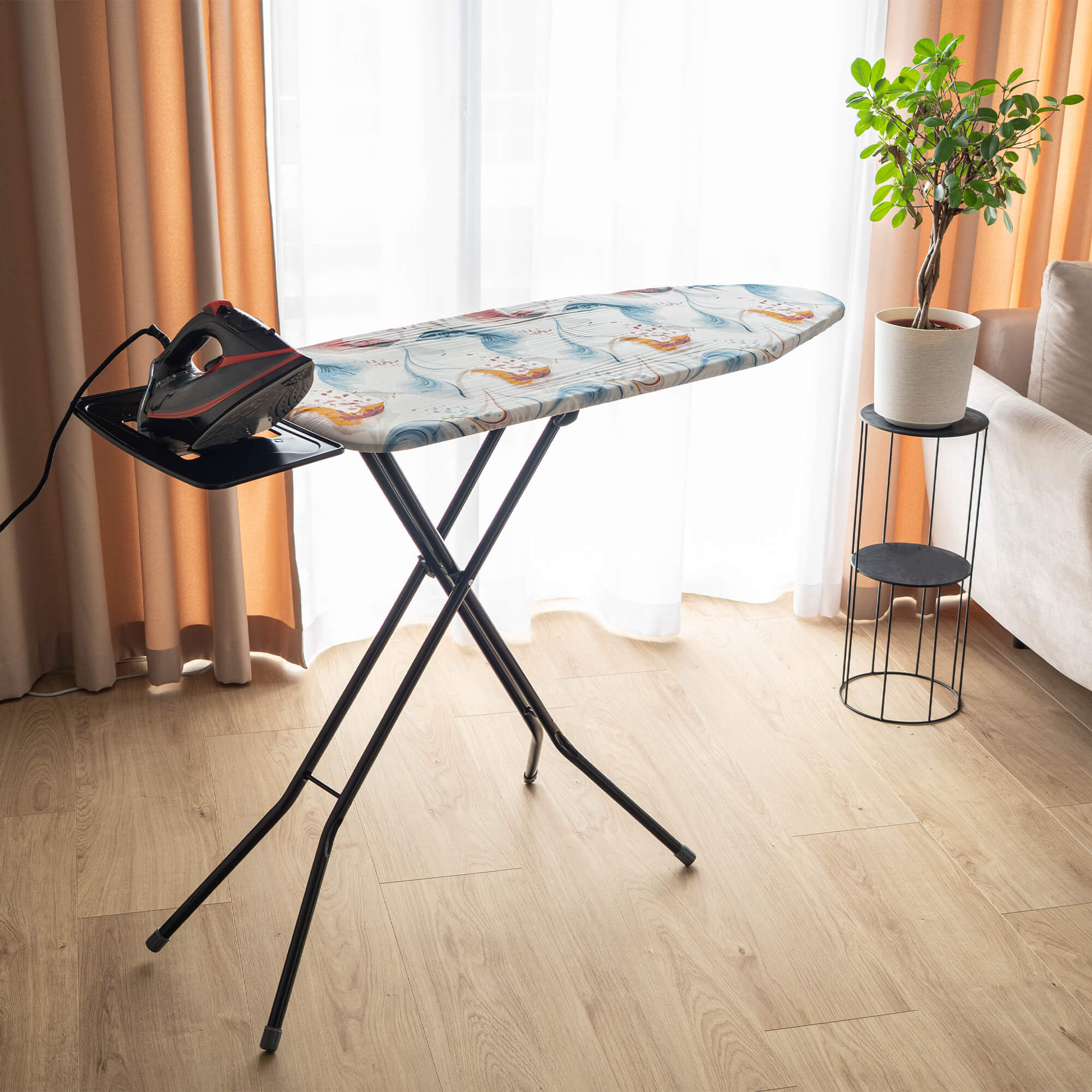 Deska do prasowania Veynes 120 x 38 cm piórka