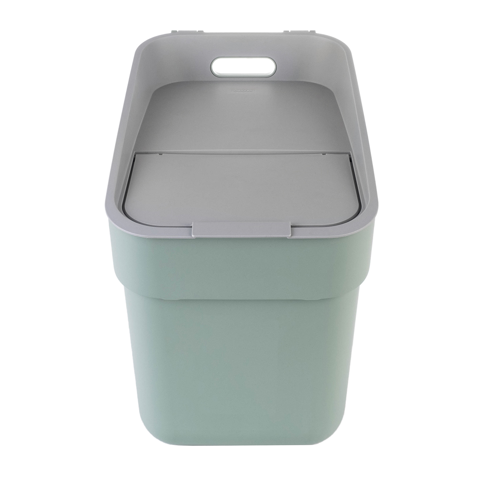 Kosz do segregacji śmieci Curver Ready to Collect 20L zielony