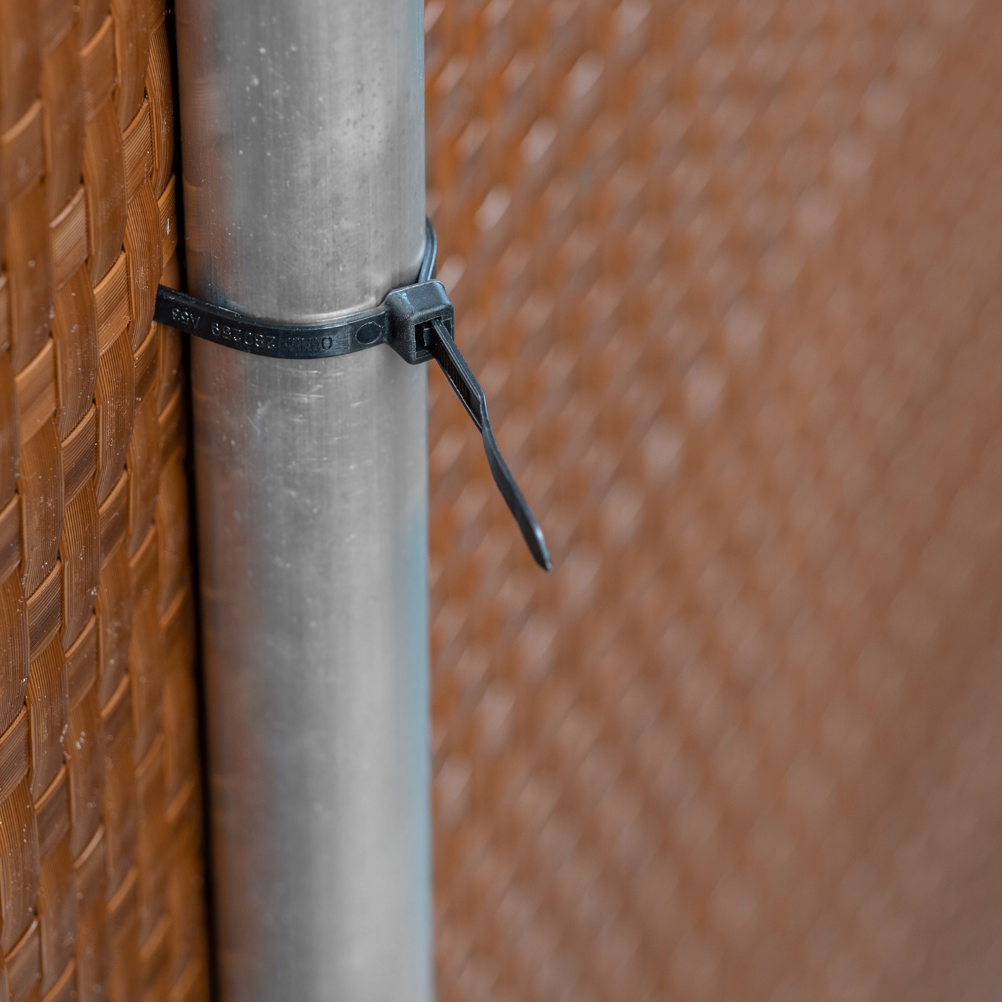 Osłona balkonowa Espa 90 x 700 cm, miodowa