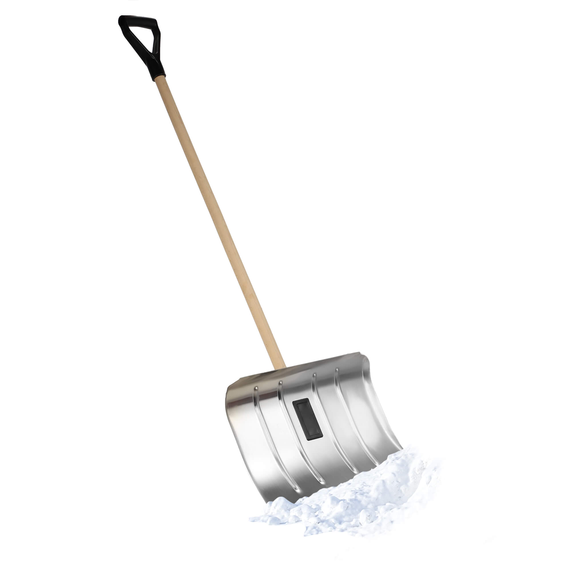 Łopata do śniegu 143 cm, srebrna