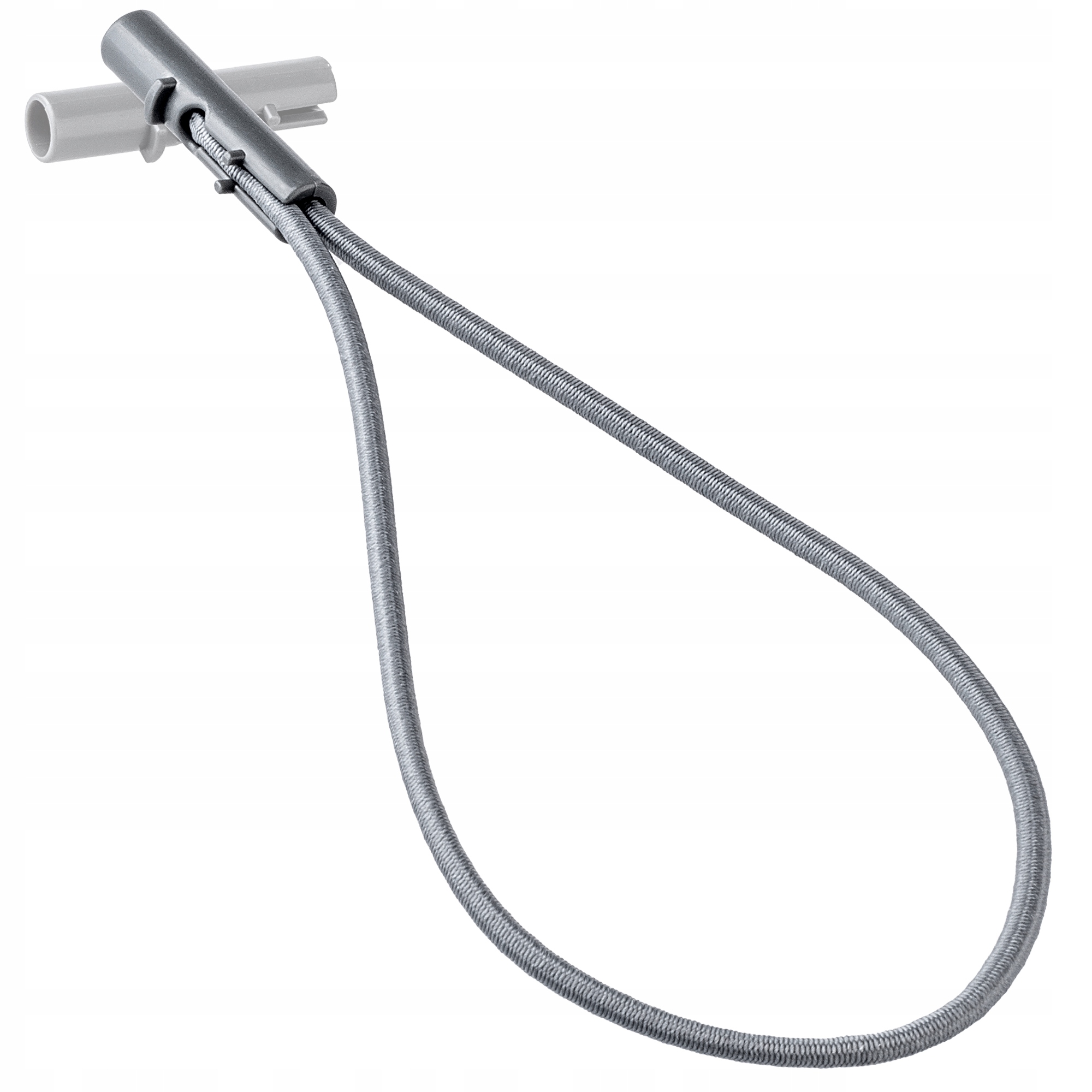 Guma elastyczna z zapadką 20 x 4 cm, szara 10 szt.