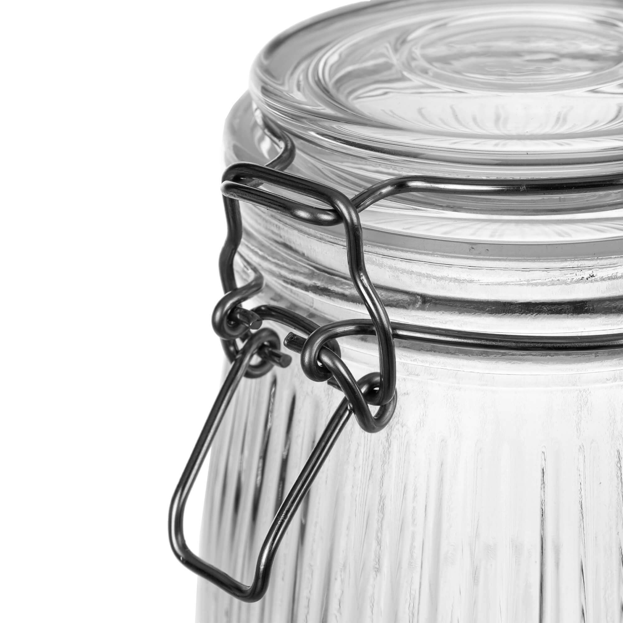 Pojemnik szklany z pokrywą Samo 500 ml 3 szt.