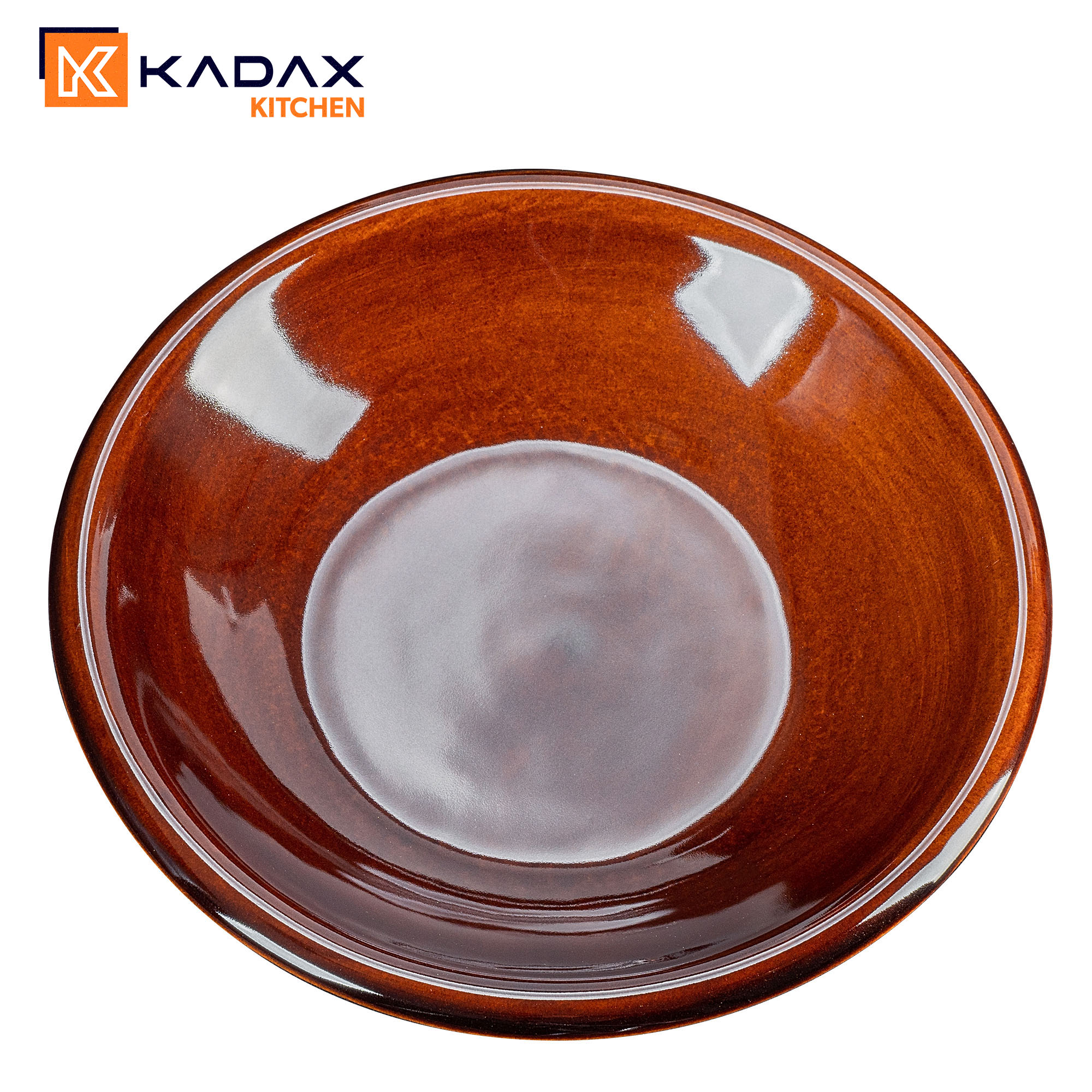 Talerz kamionkowy głęboki Olympia 23 cm