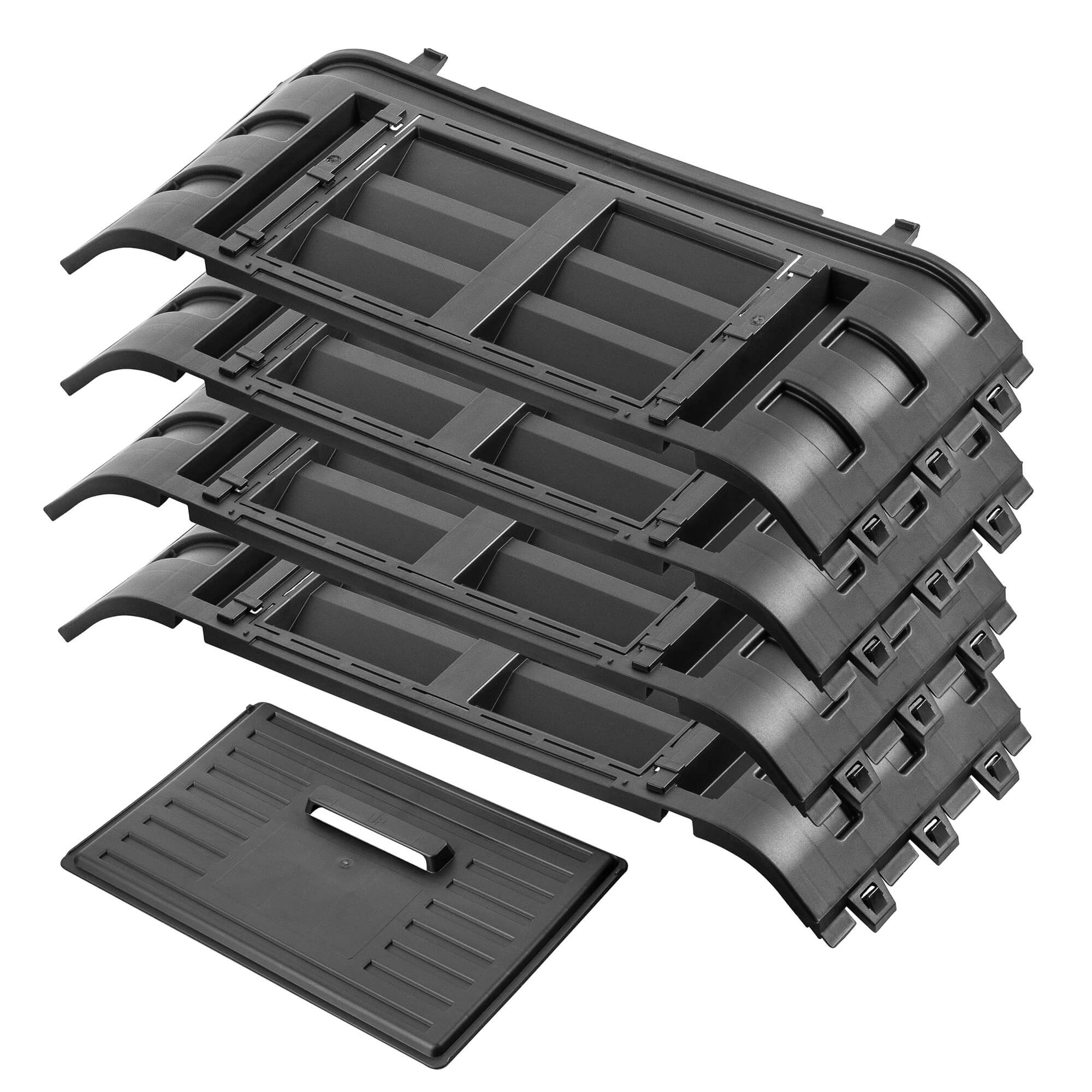 Moduł powiększający kompostownik Togiak 260L, czarny