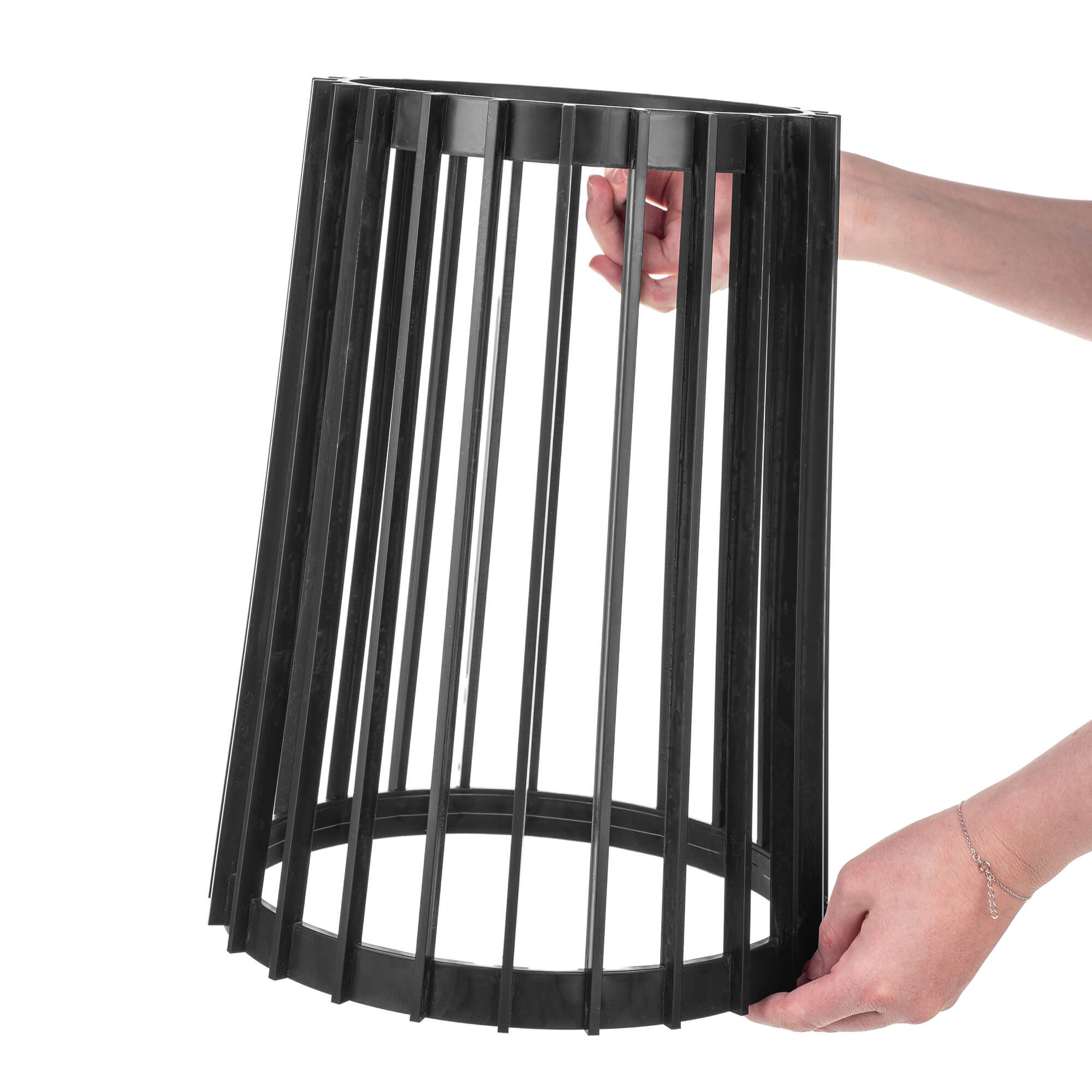 Kwietnik dwustronny Aytre 54 cm czarny