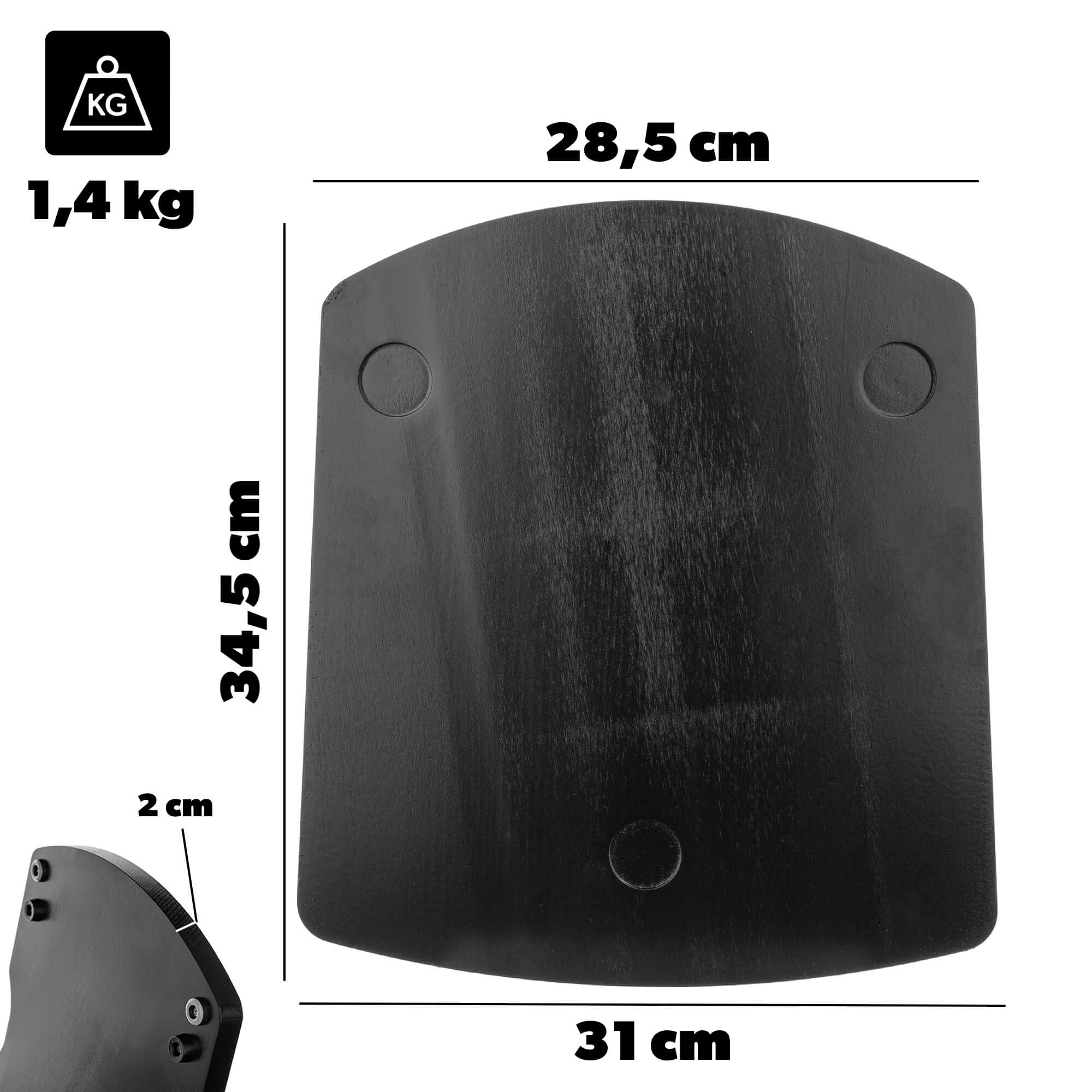 Deska pod thermomix Tuori, czarna