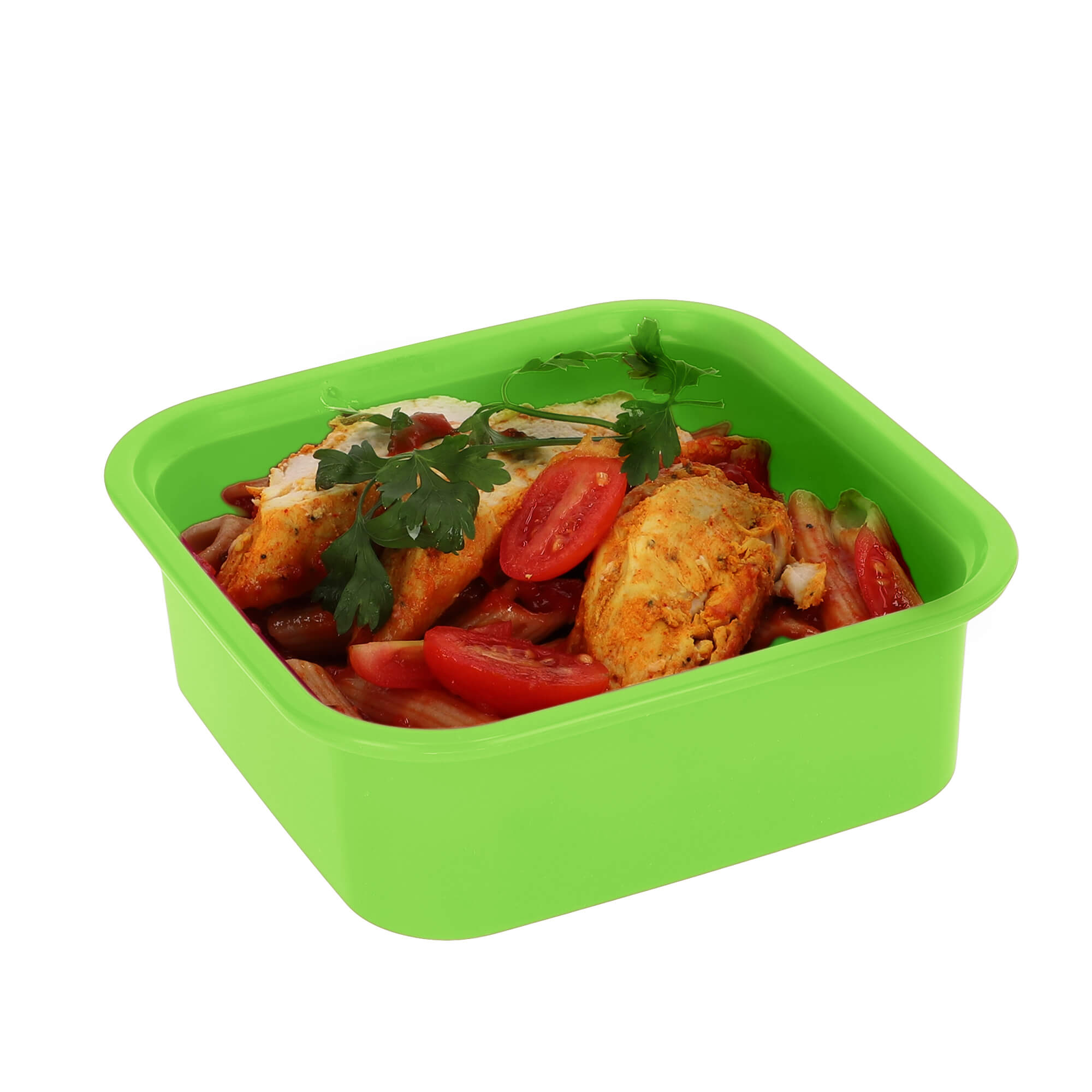 Pojemnik kwadratowy 0,9L Curver To Go Lunch, zielony