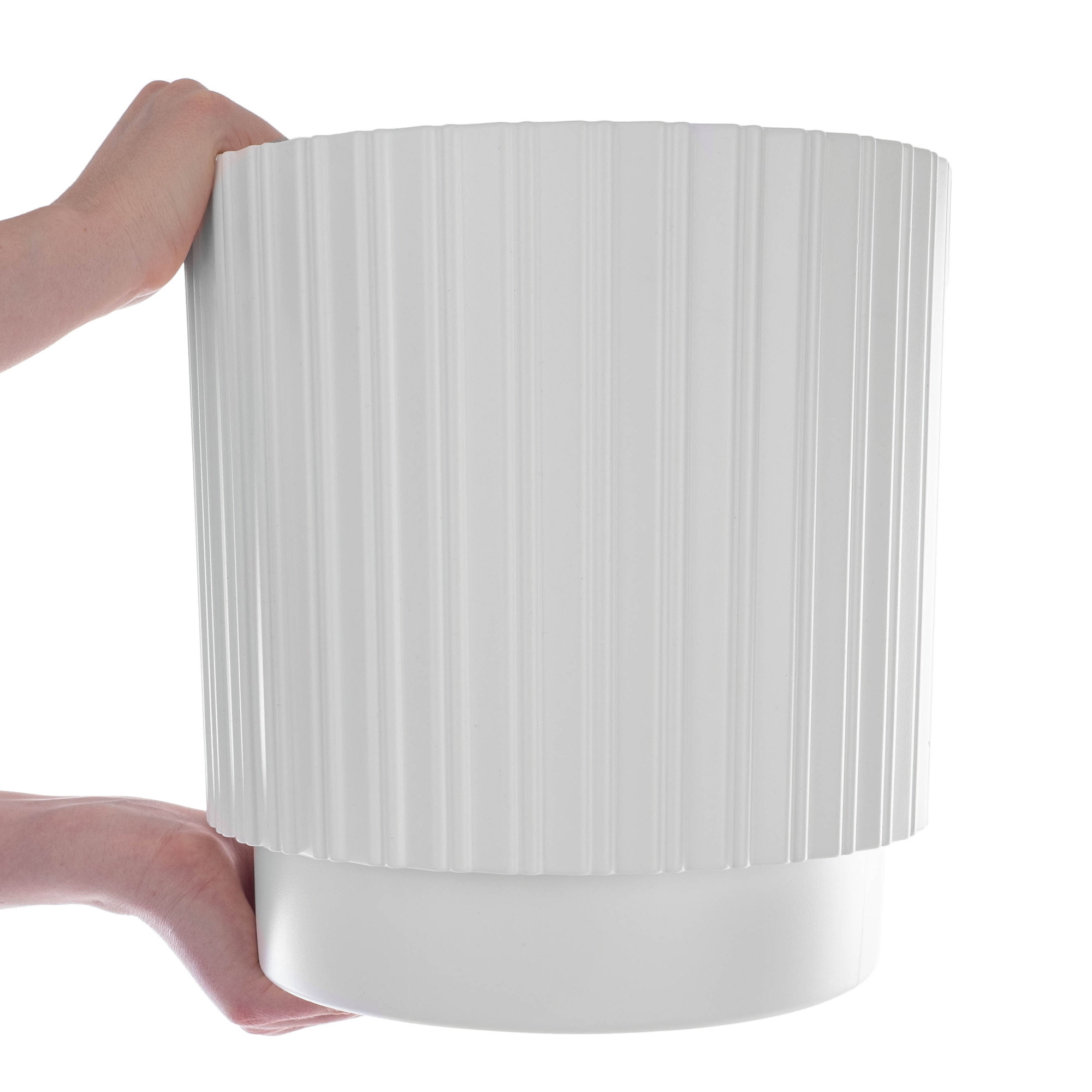 Doniczka na kwiaty Morley 30 cm biała