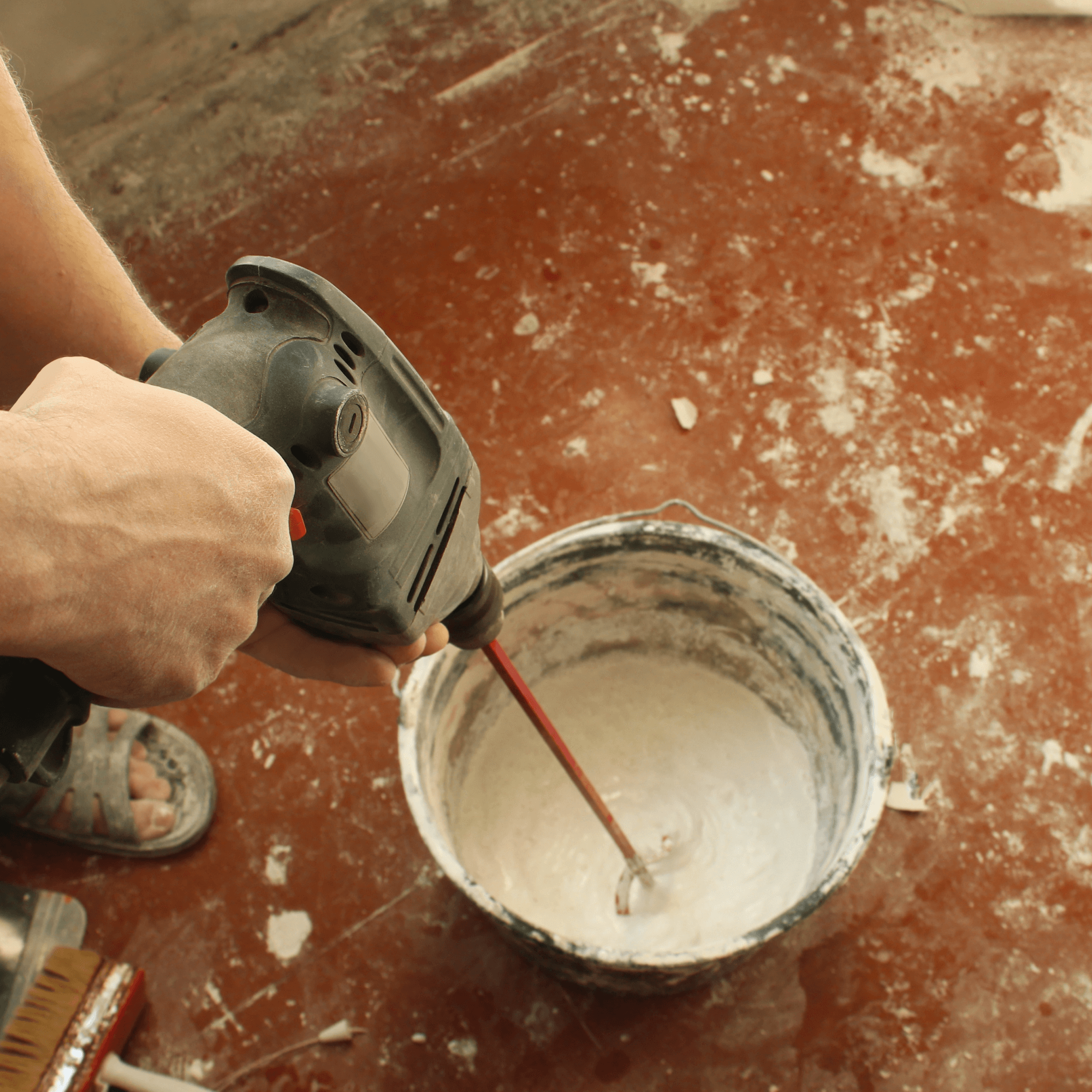 Wiadro budowlane Bado 16L, czarne 12 szt.