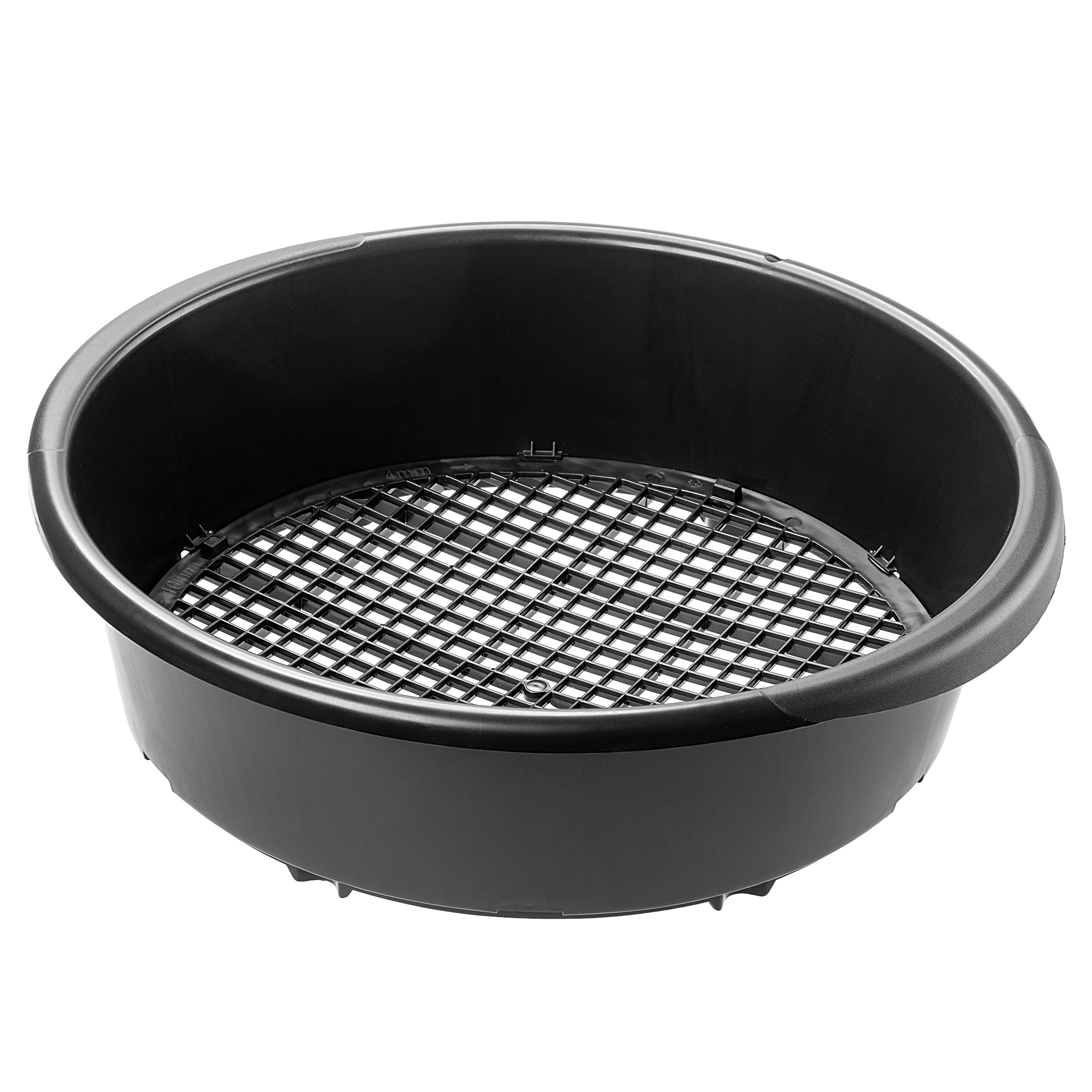 Sito ogrodowe Peltre regulowane 40cm okrągłe czarne