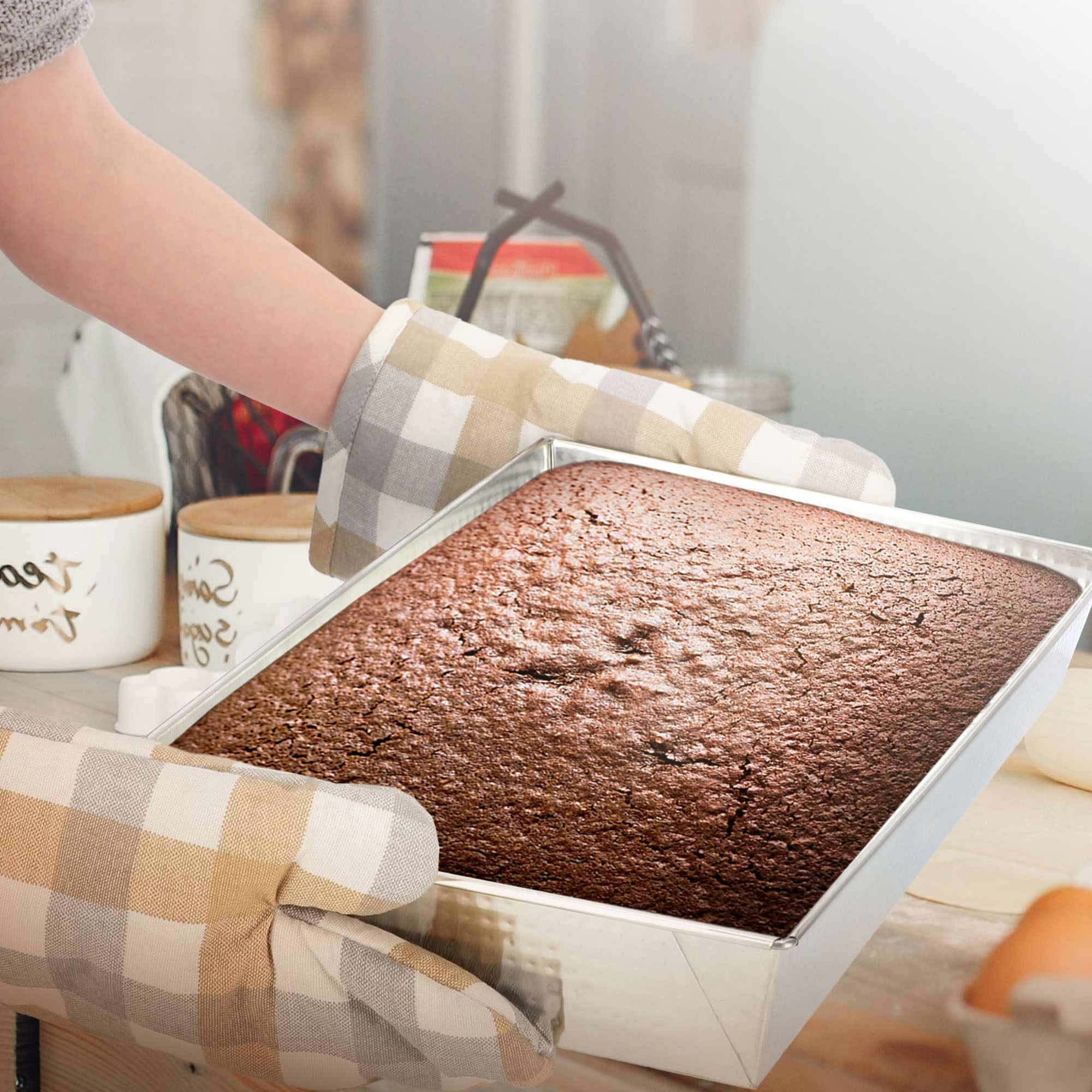 Zestaw blach do pieczenia 30 + 36 + 40 cm, srebrne