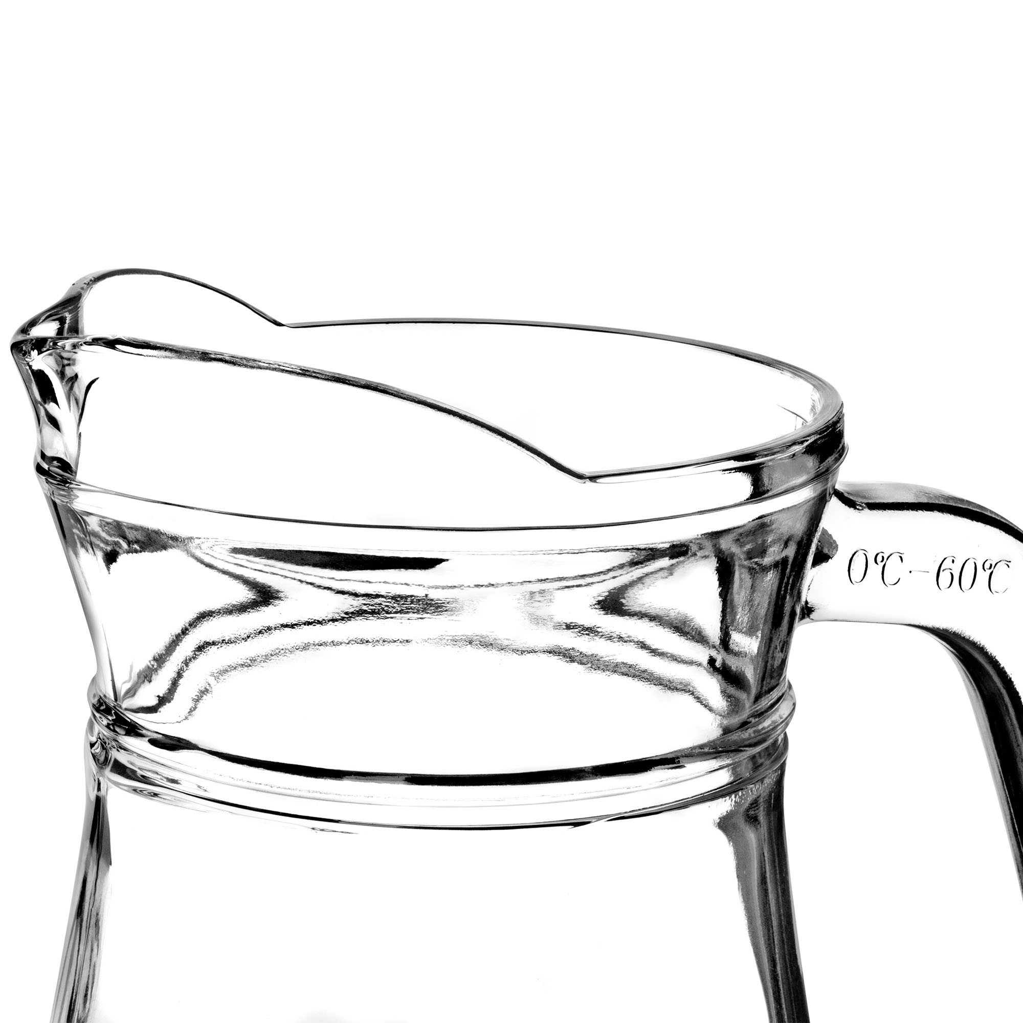 Zestaw szklanek Meco 380 ml 6 szt + Dzbanek Rieti 1,4L